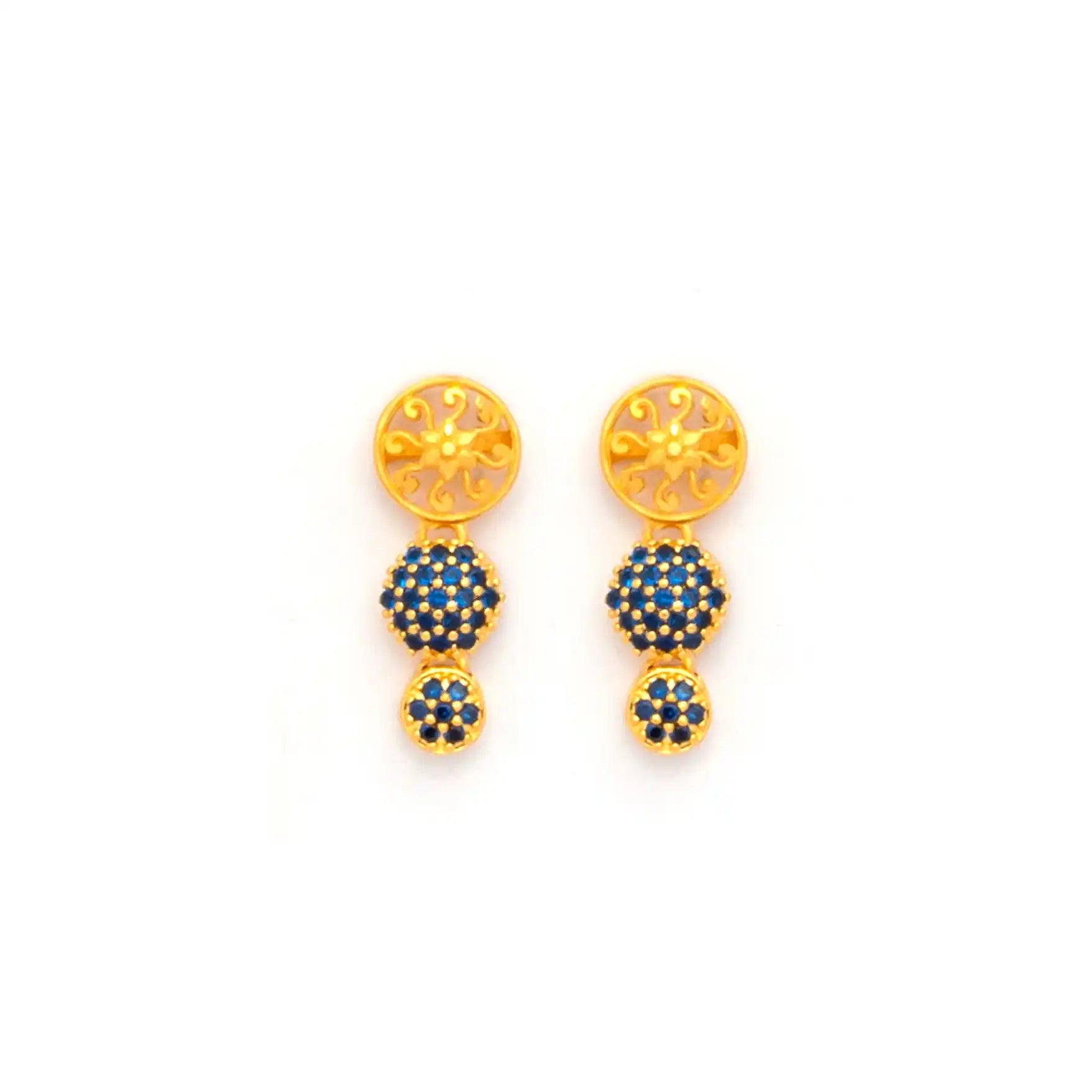 Stone earring PSHST90BL-061