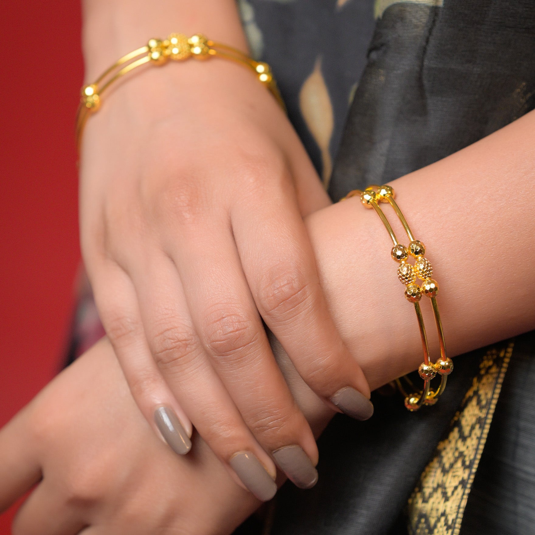 GOLDEN BRACELET BANGLE PGBRB1B-022