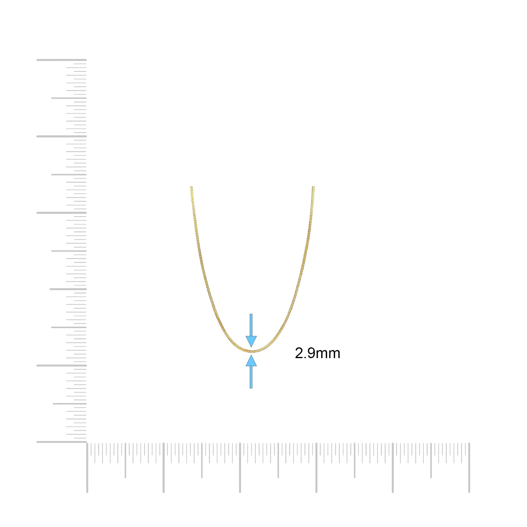 Gold chain PCL68-046