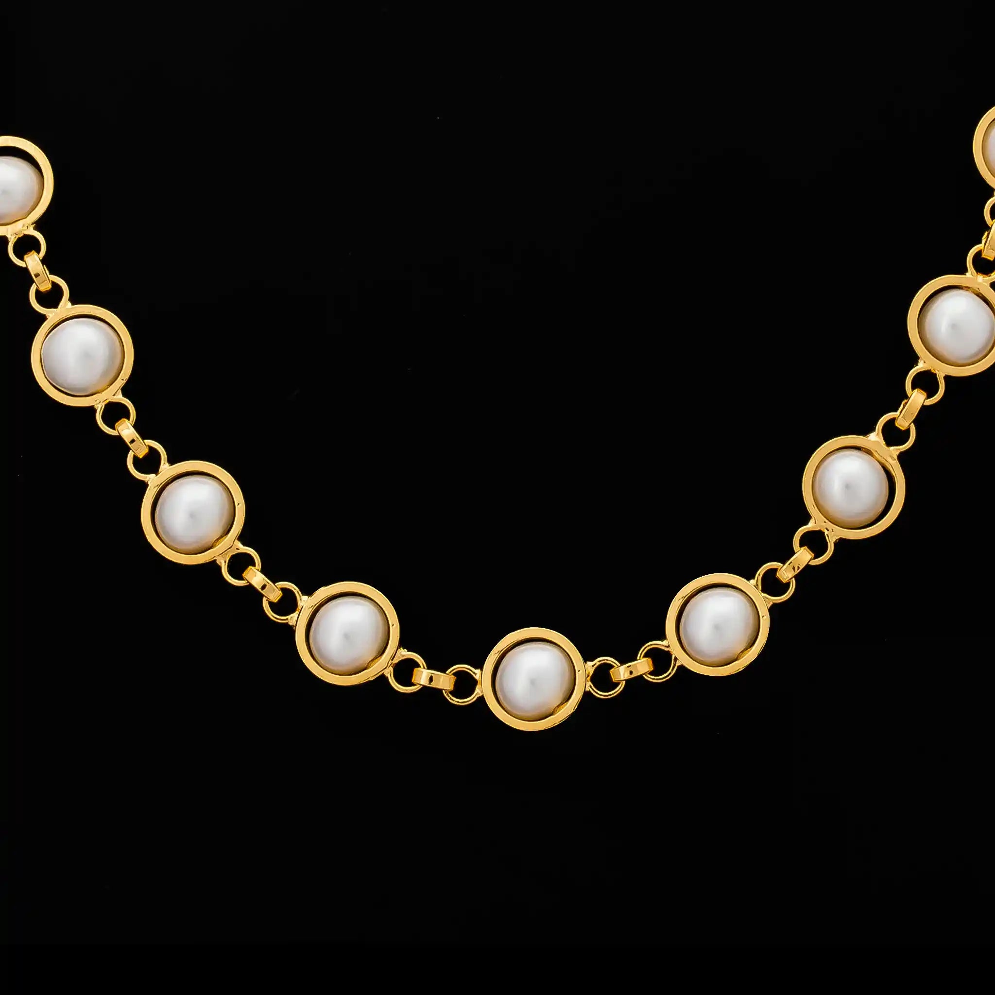 Handcrafted Pearl Chain PSC1-046