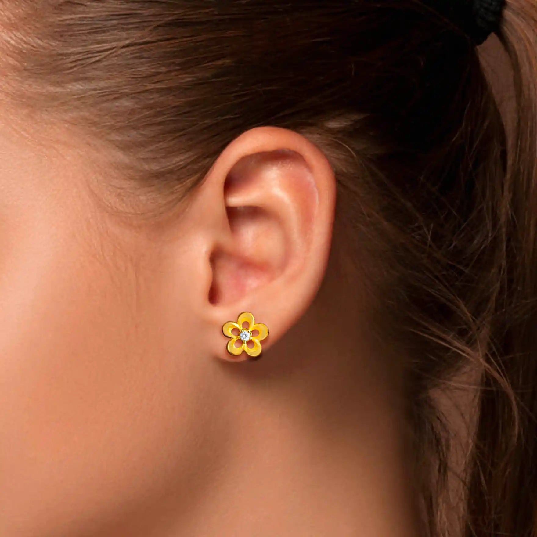 Stone Earring PSST81W-07