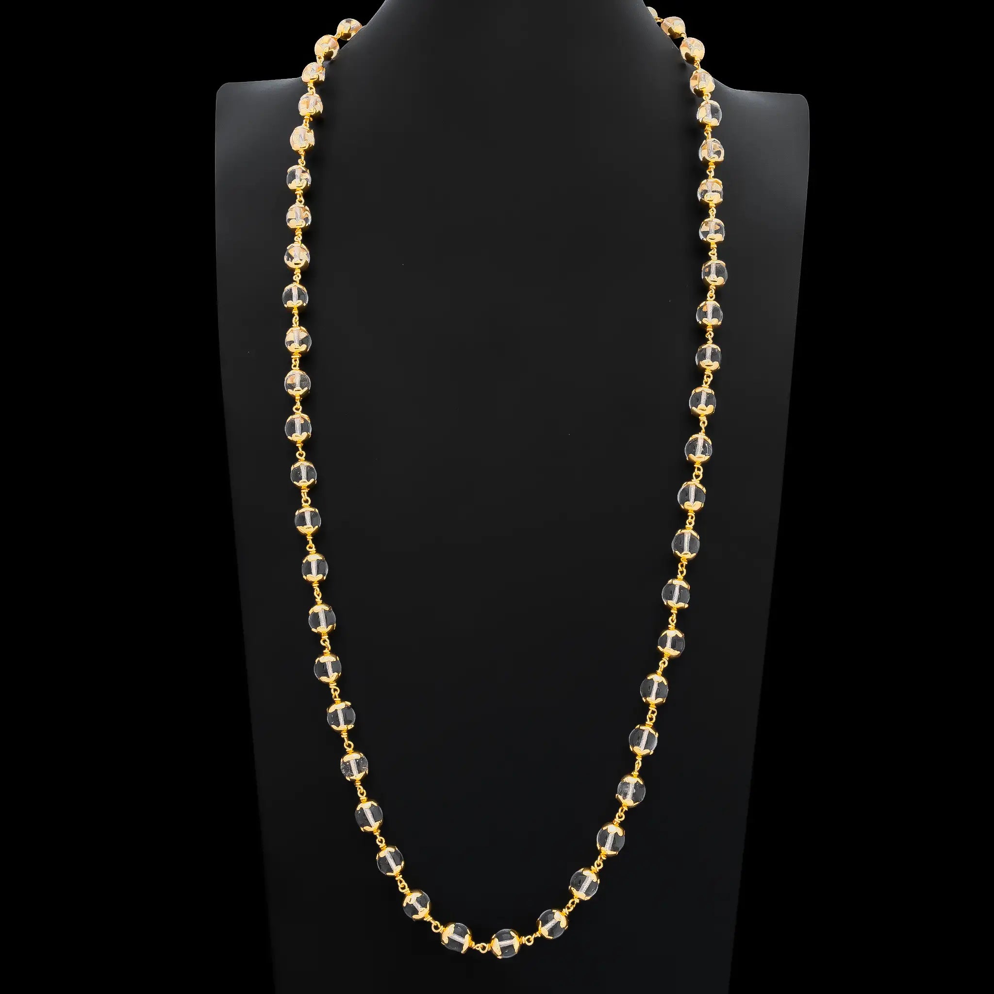 Traditional Spadikam Quartz Chain PSPC2-027
