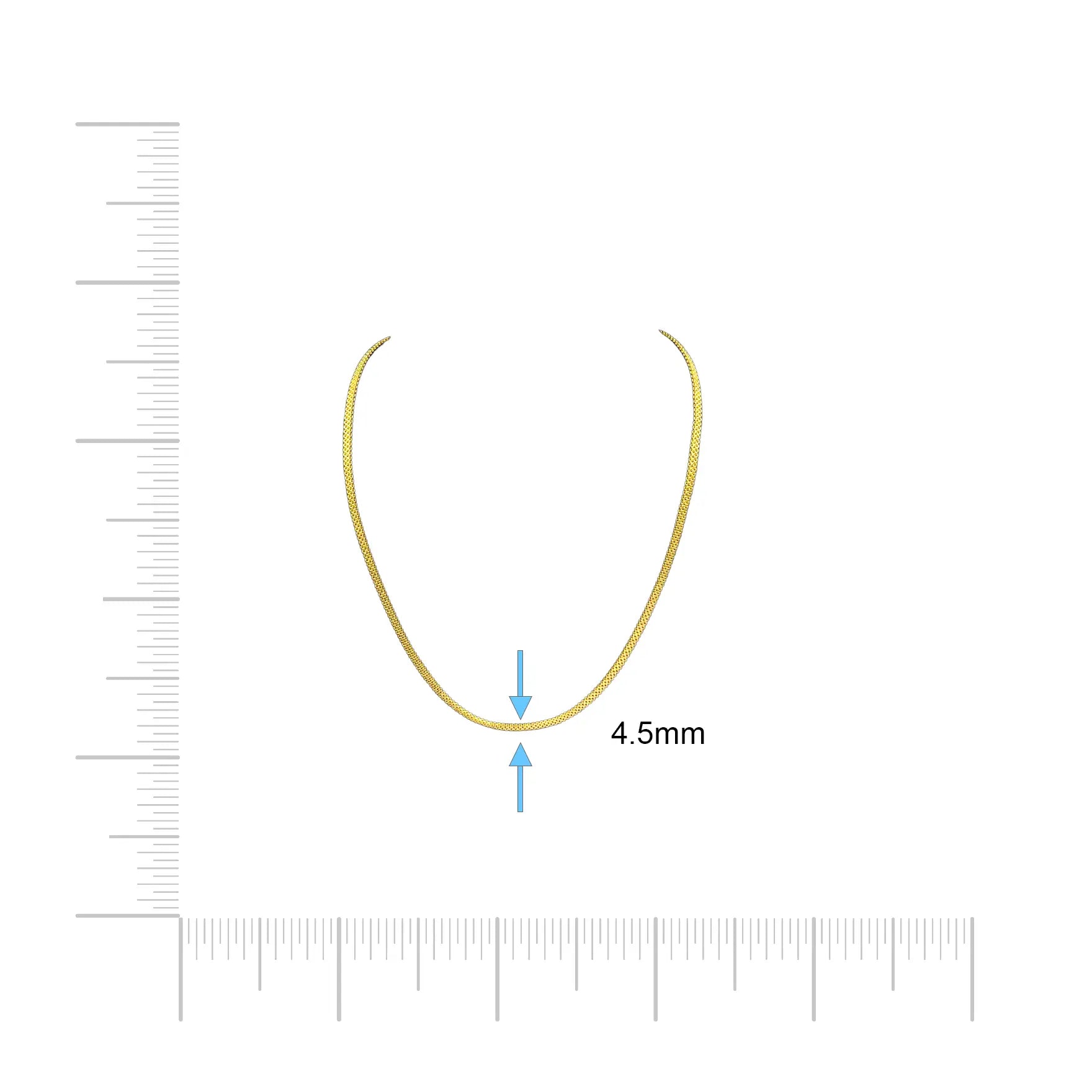 Gold chain PCPN2-007