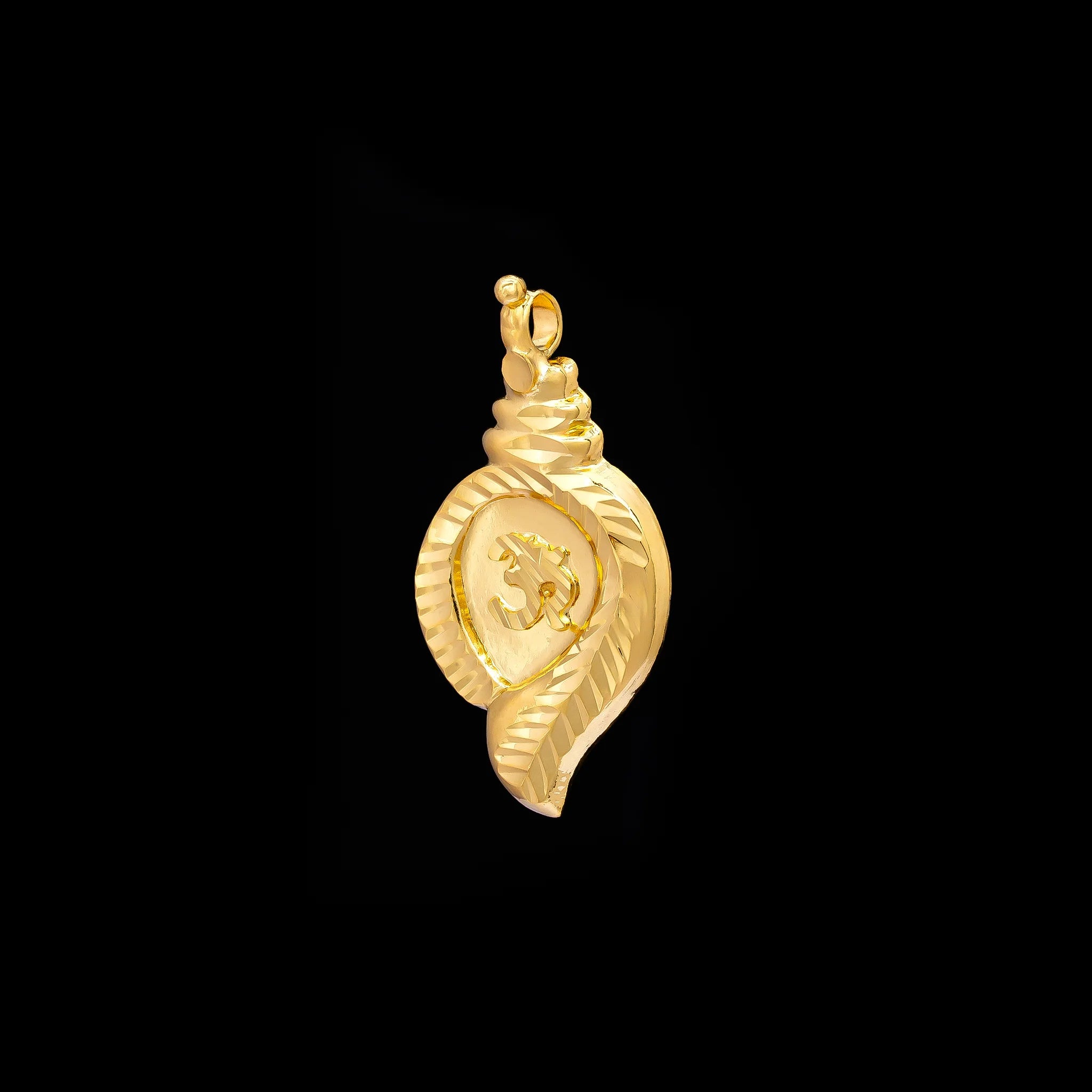 Om Gold Thali Pendant PGTLT58a-09