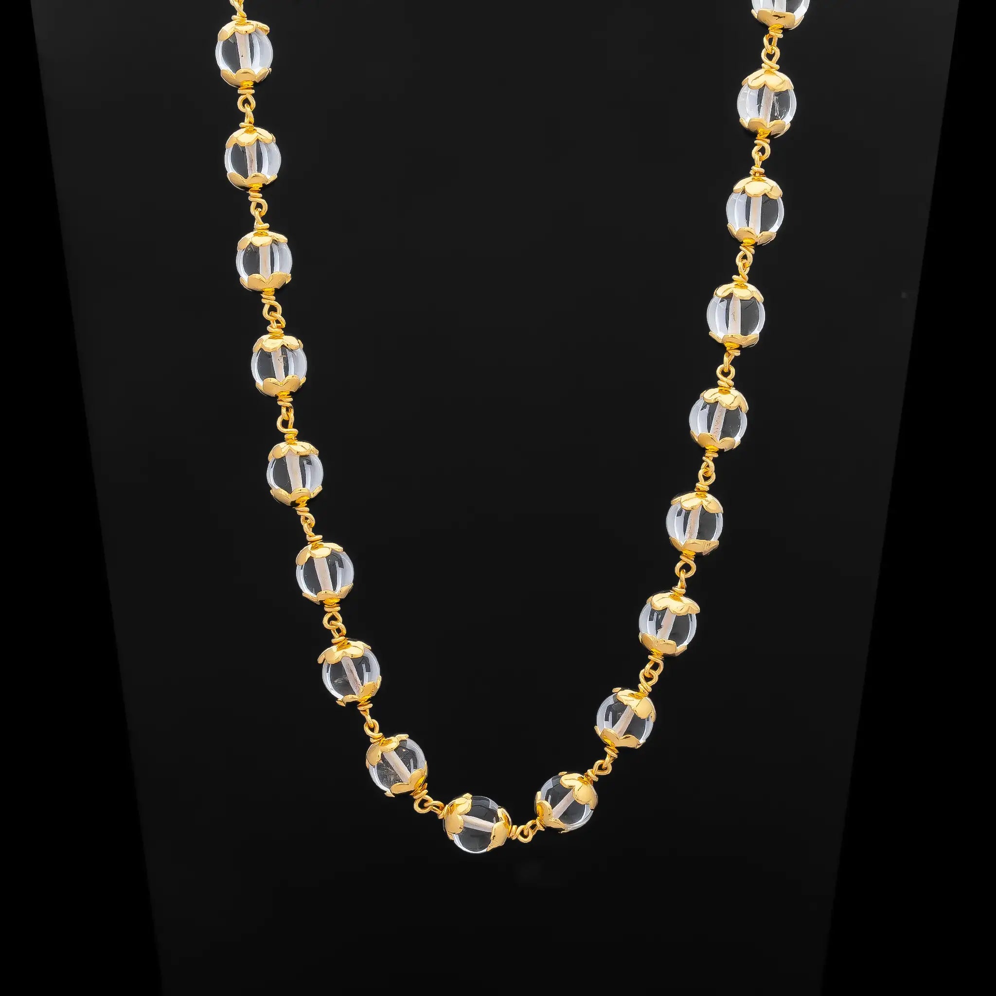Traditional Spadikam Quartz Chain PSPC2-027