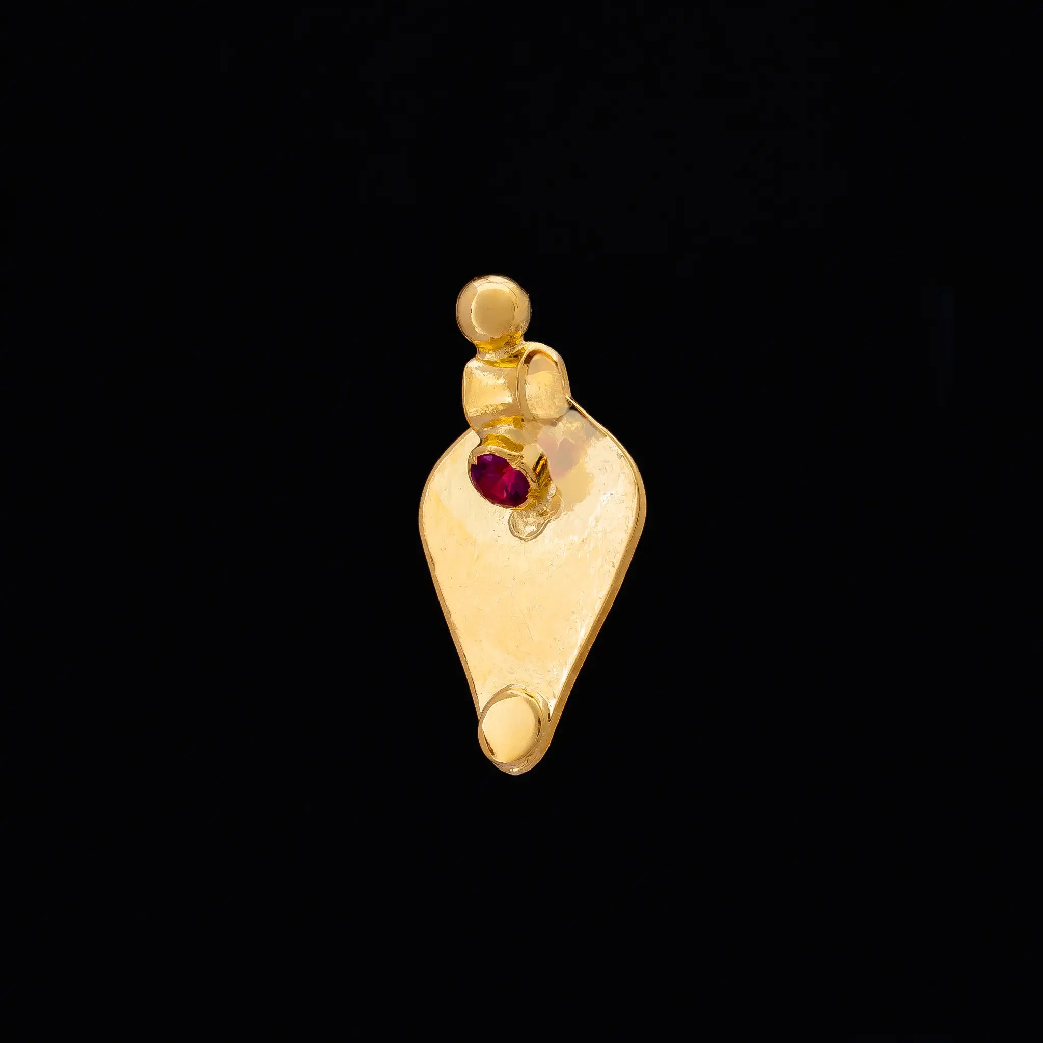 Gold Thali Pendant PSTLT3R-05