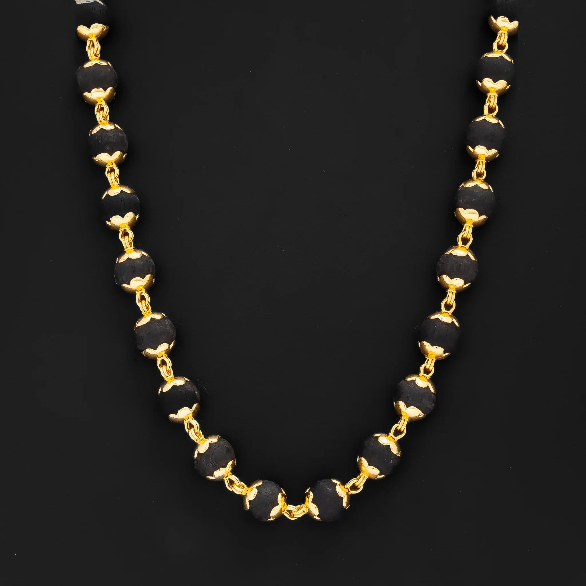 Traditional Karungali Bead Chain PKKC3-028