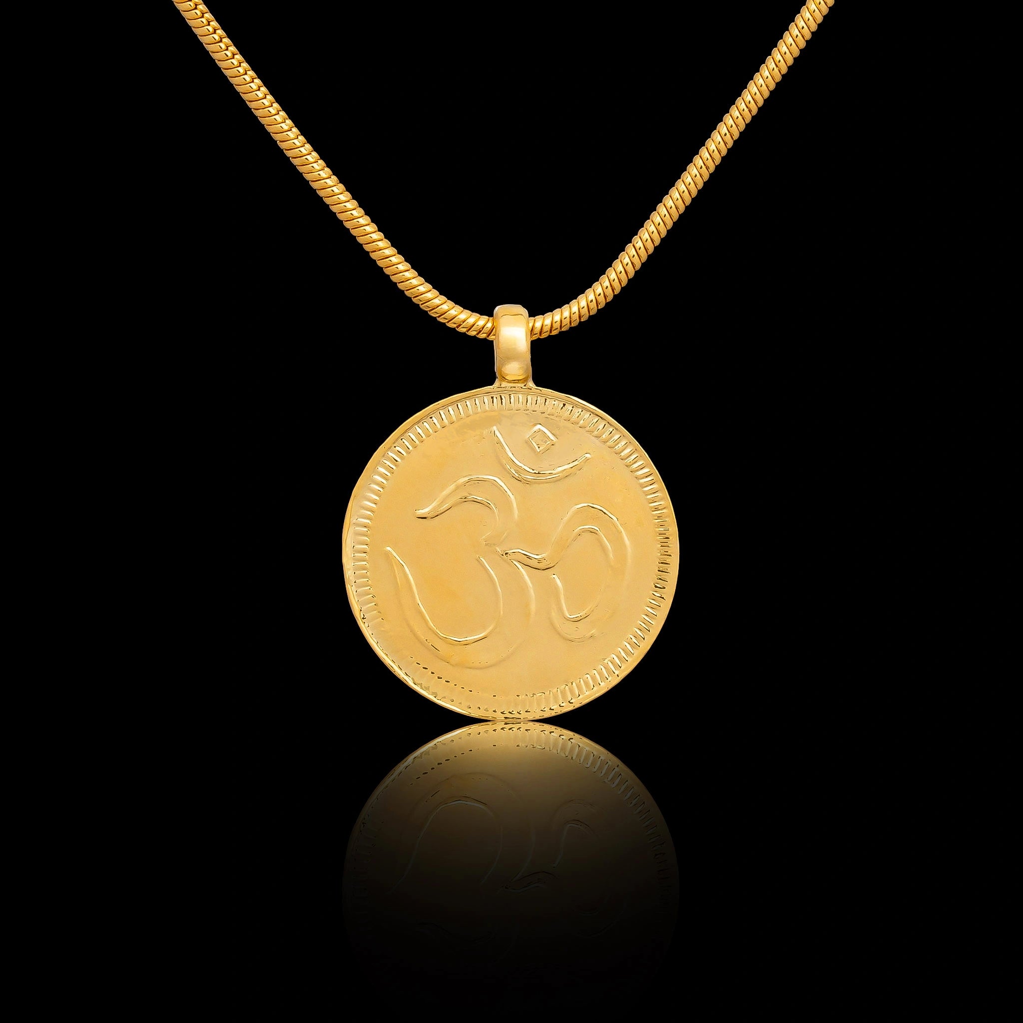Gold Layered Coin Pendent PGLT97-06