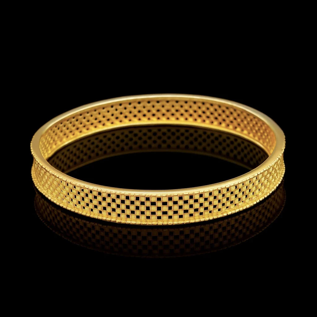 Designer Gold Plated Bangle