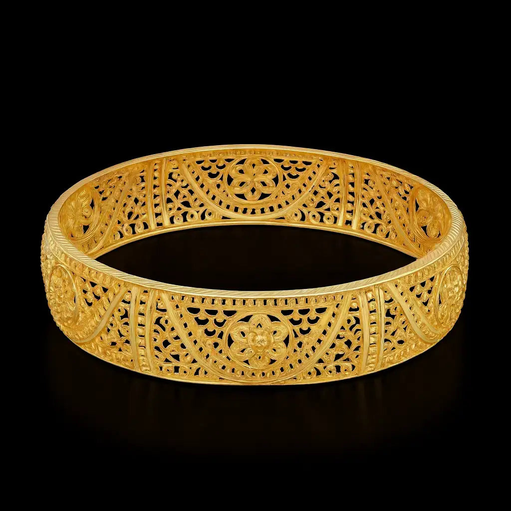 Gold Plated Bangle For Women