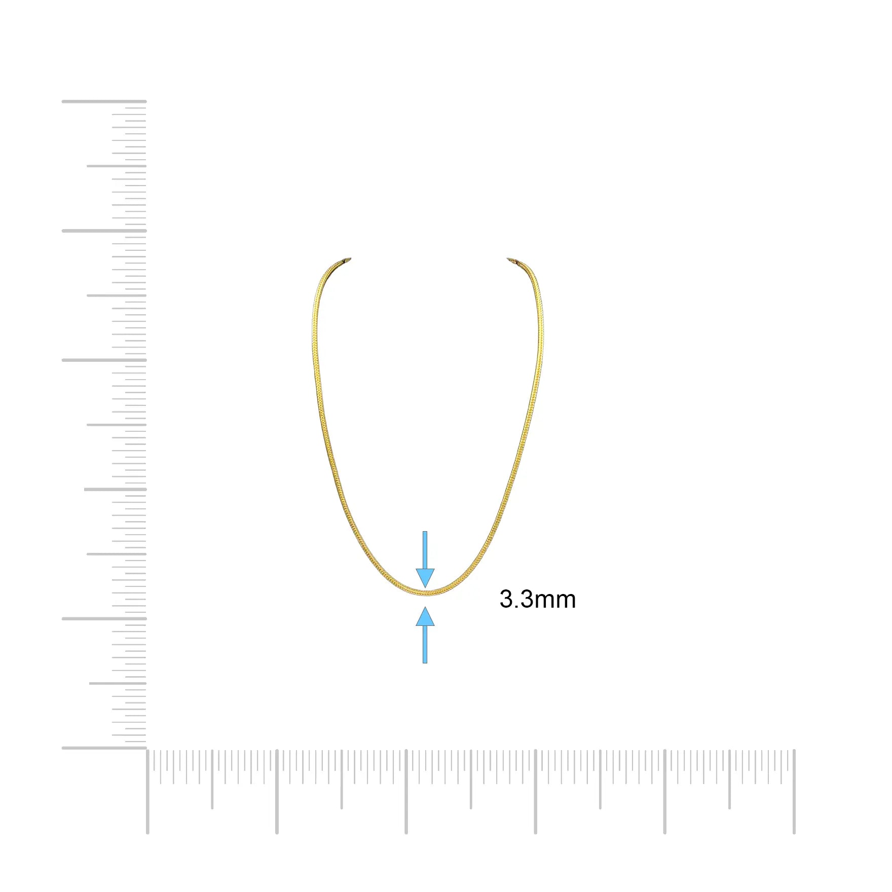 Gold chain PCPR124