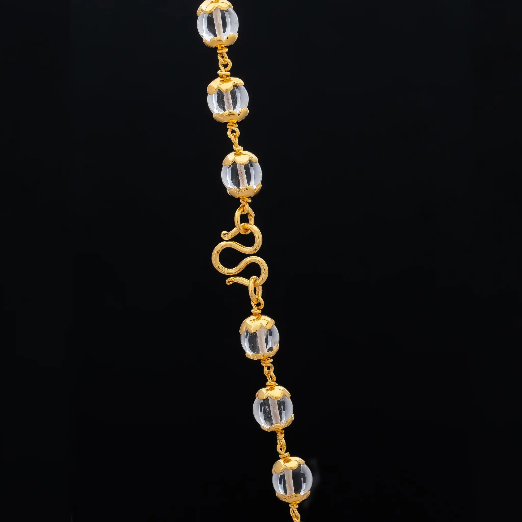 Traditional Spadikam Quartz Chain PSPC2-027