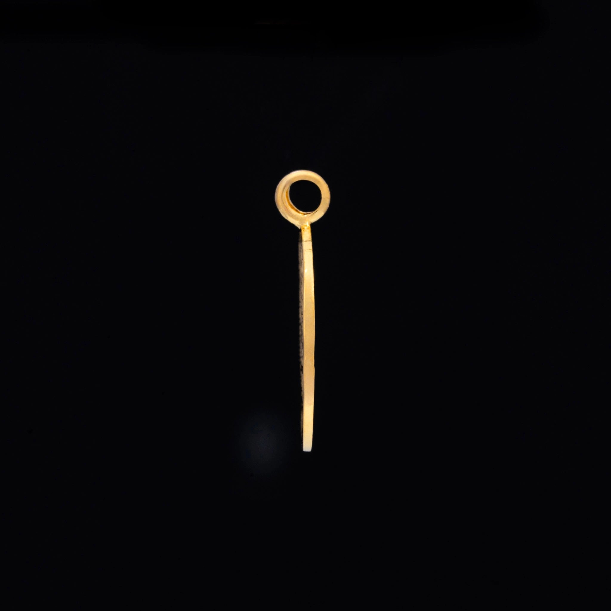 Gold Layered Coin Pendent PGLT95-07