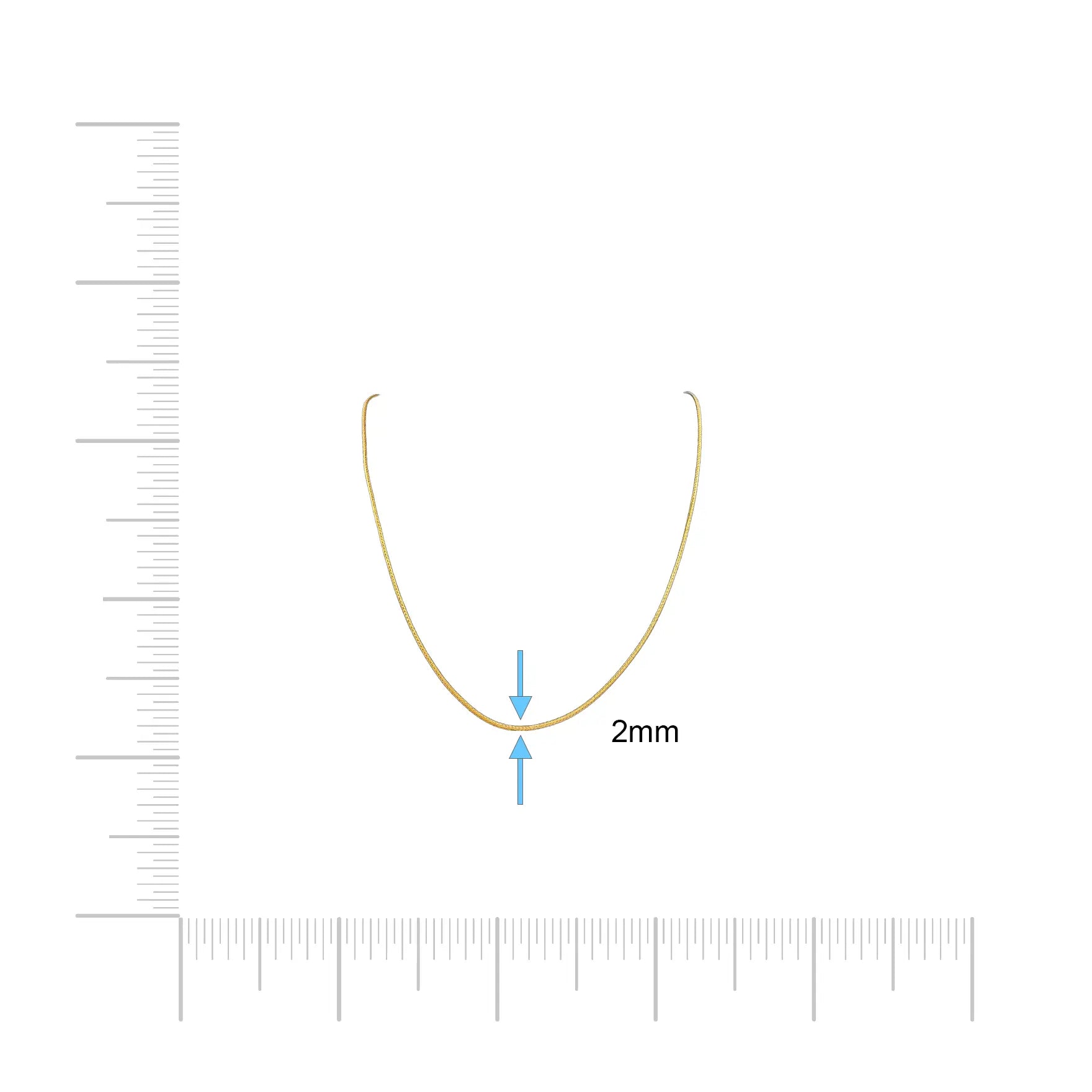 Gold Singapore Millennium Chain PCM88-052