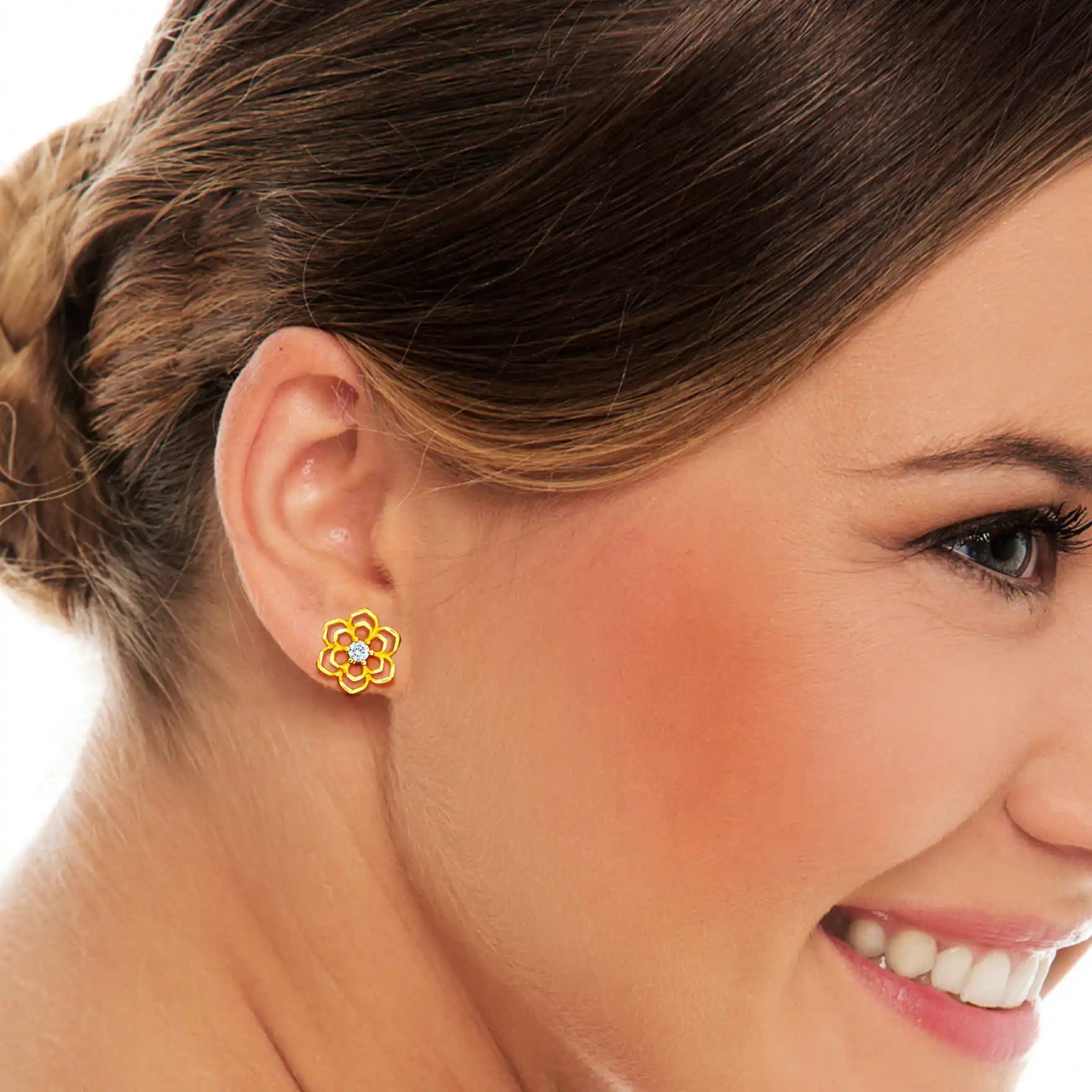 Stone Earring PSST80W-07