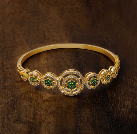 Stone Bracelet Bangle PSBRB3WG-052