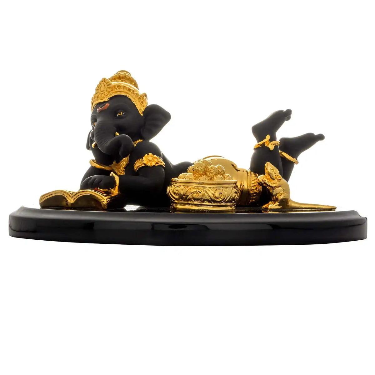 1 gram Gold Pd Ganapathi Idol Collectionlate | Parakkat Jewels