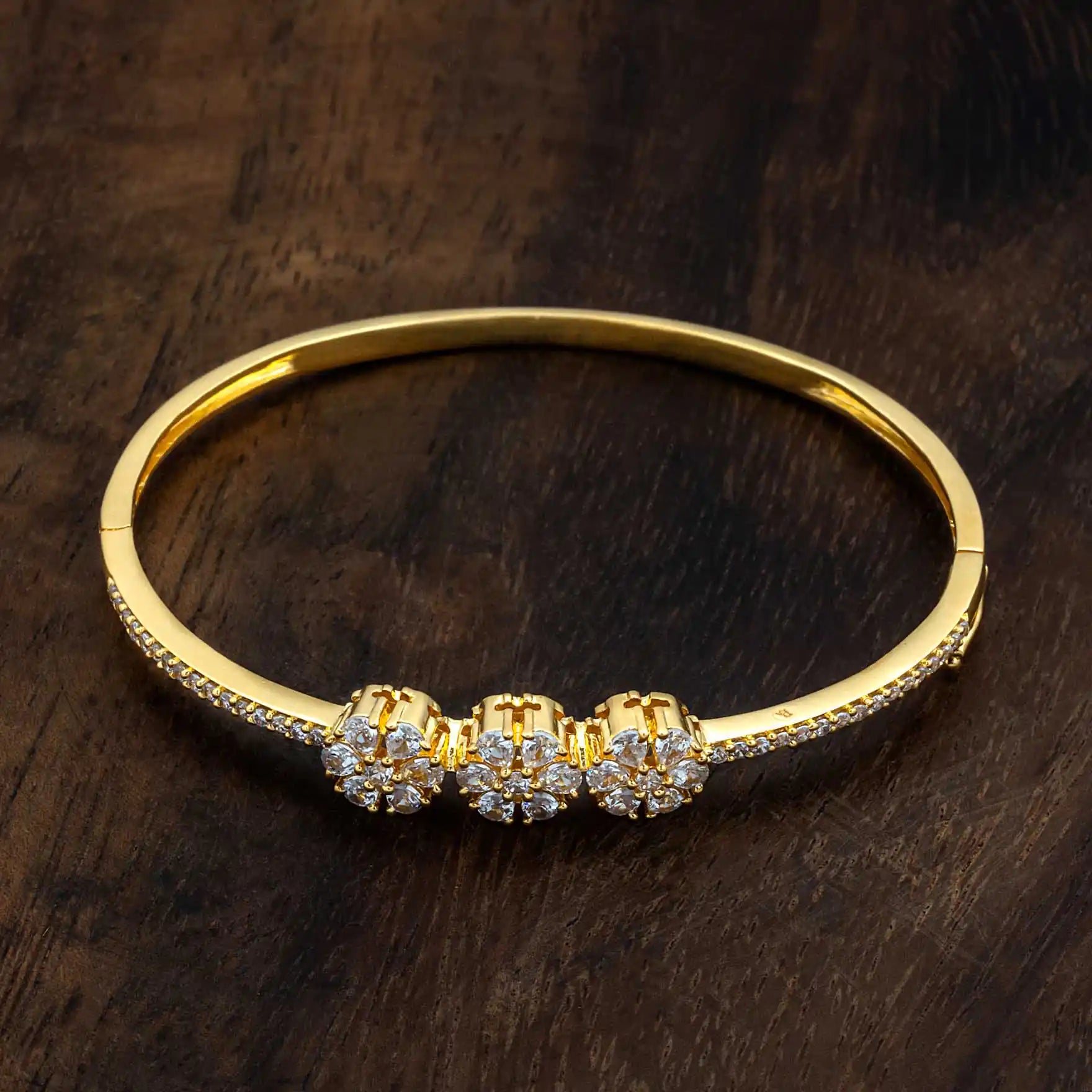 Stone Bracelet Bangle PSBRB61W-002