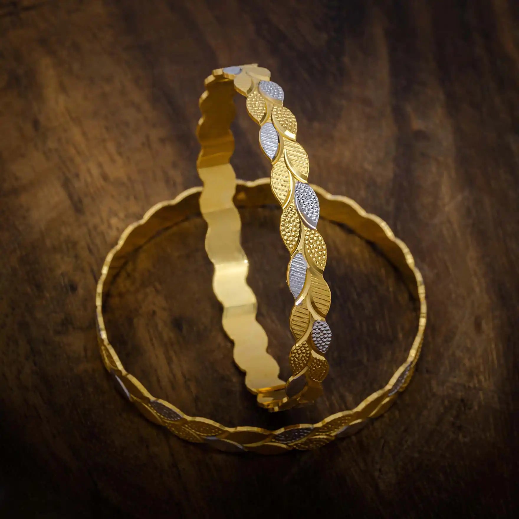 Rhodium Bangle PRGB43-091