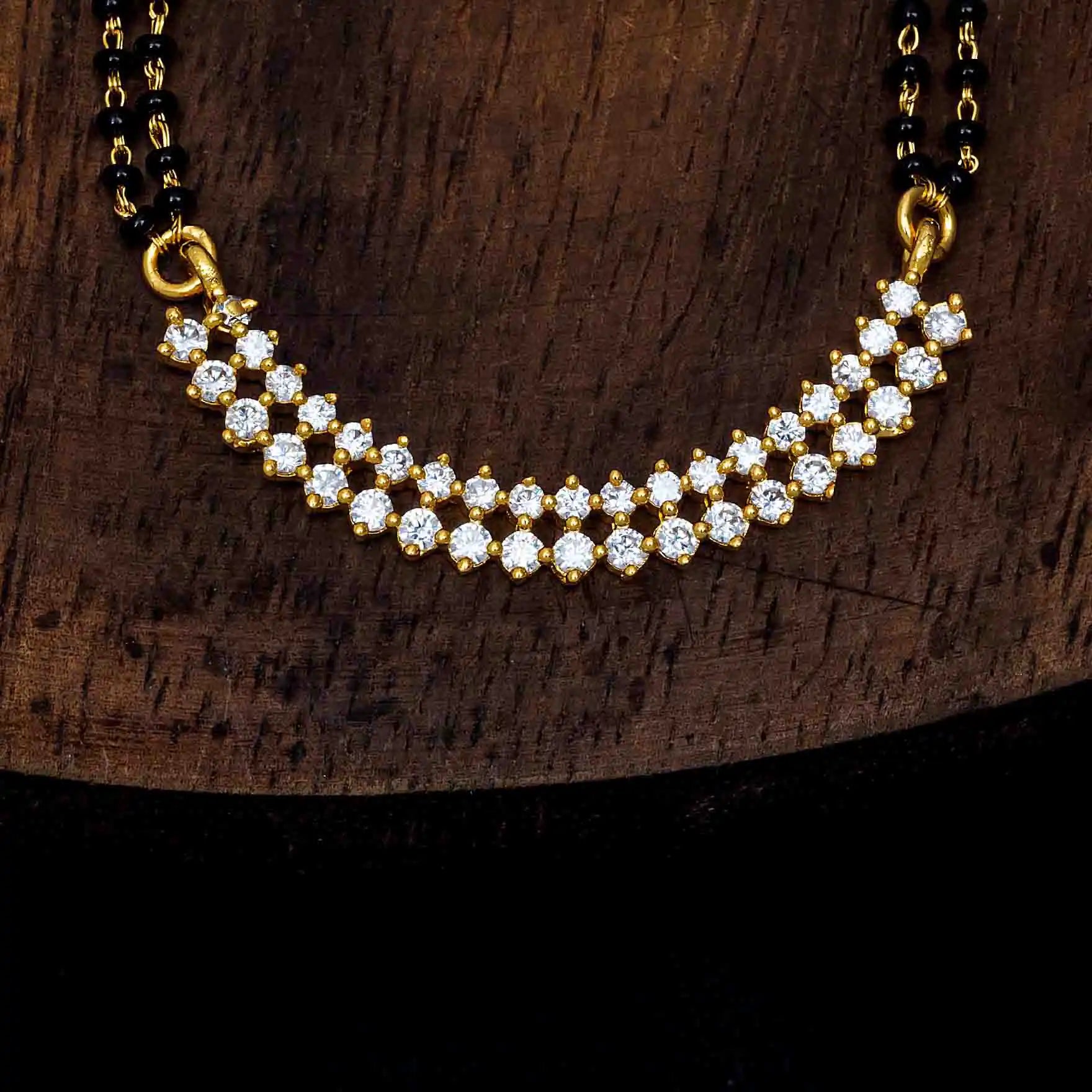 Karimani (Mangalsutra) Chain with Locket  PLKM1