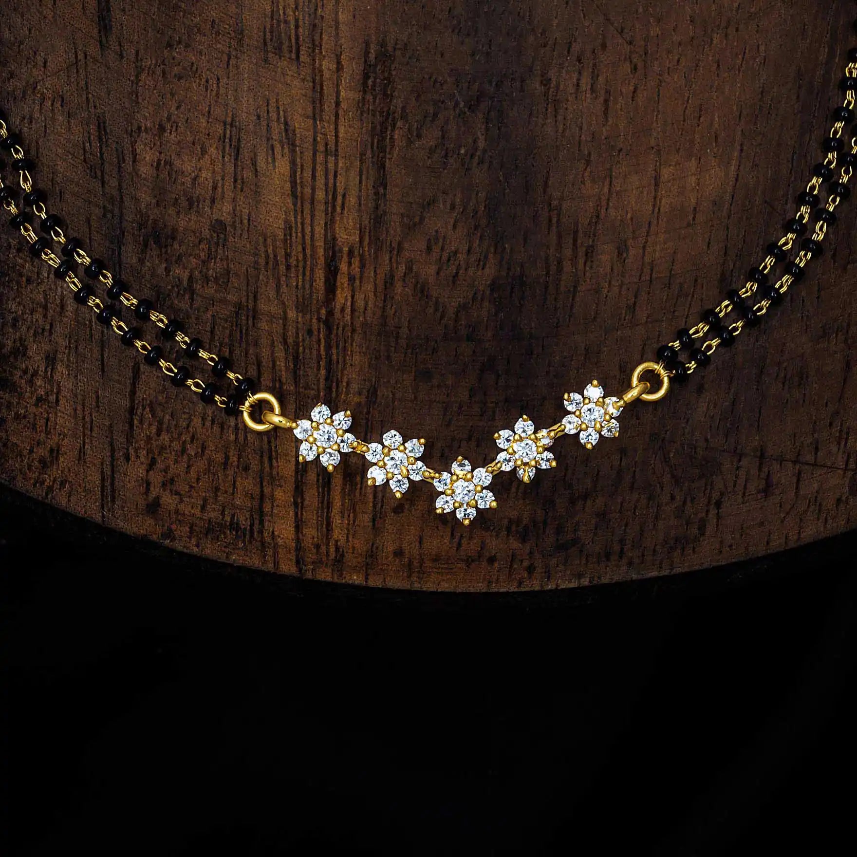 Karimani (Mangalsutra) Chain With Locket PLKM2W-6-054