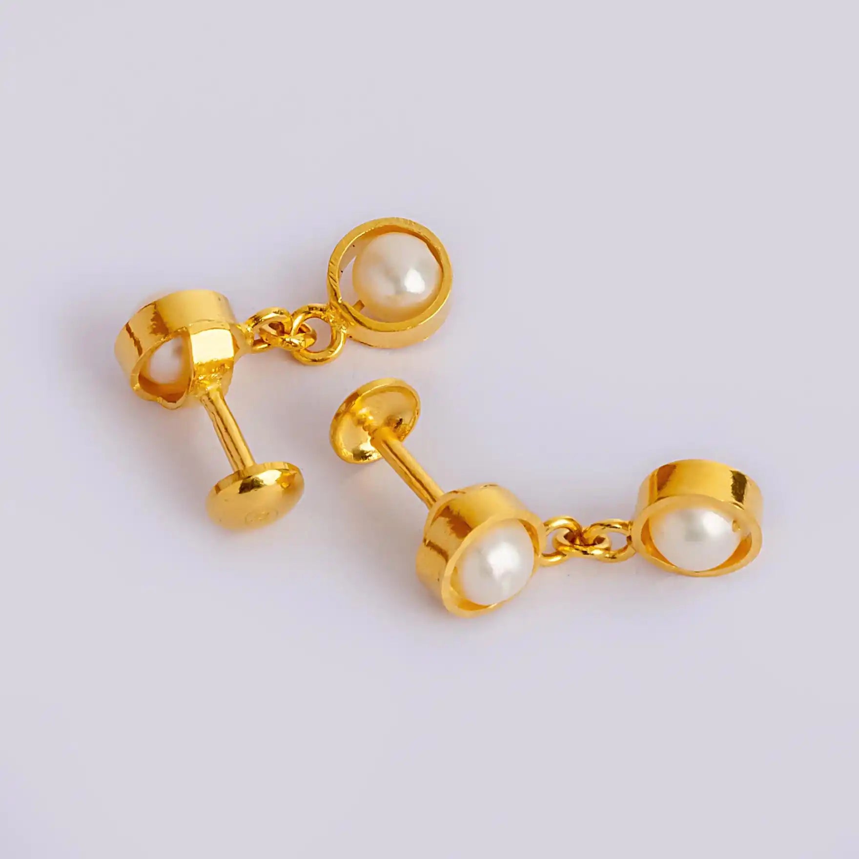 Pearl Earrings PSHST245BP-041