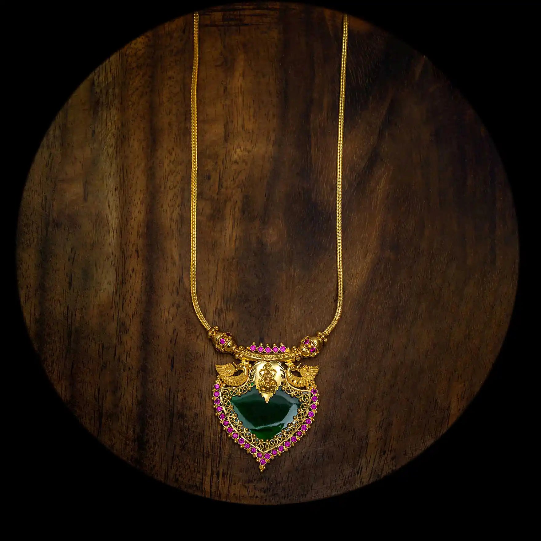Palakka Stone Necklace PSPKNPG18-0311