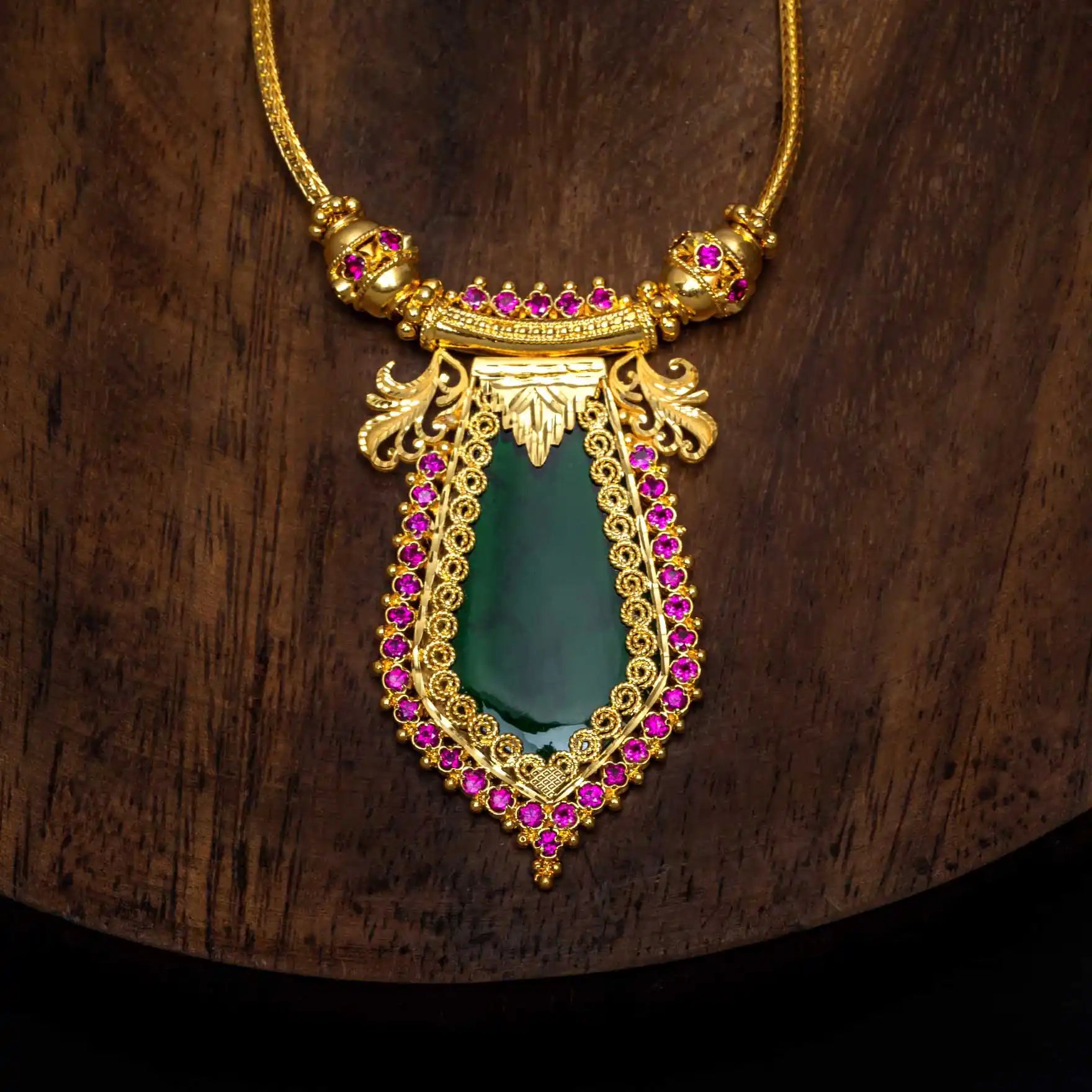 palakka Nagapadam Necklace PSPKNNG16-0311