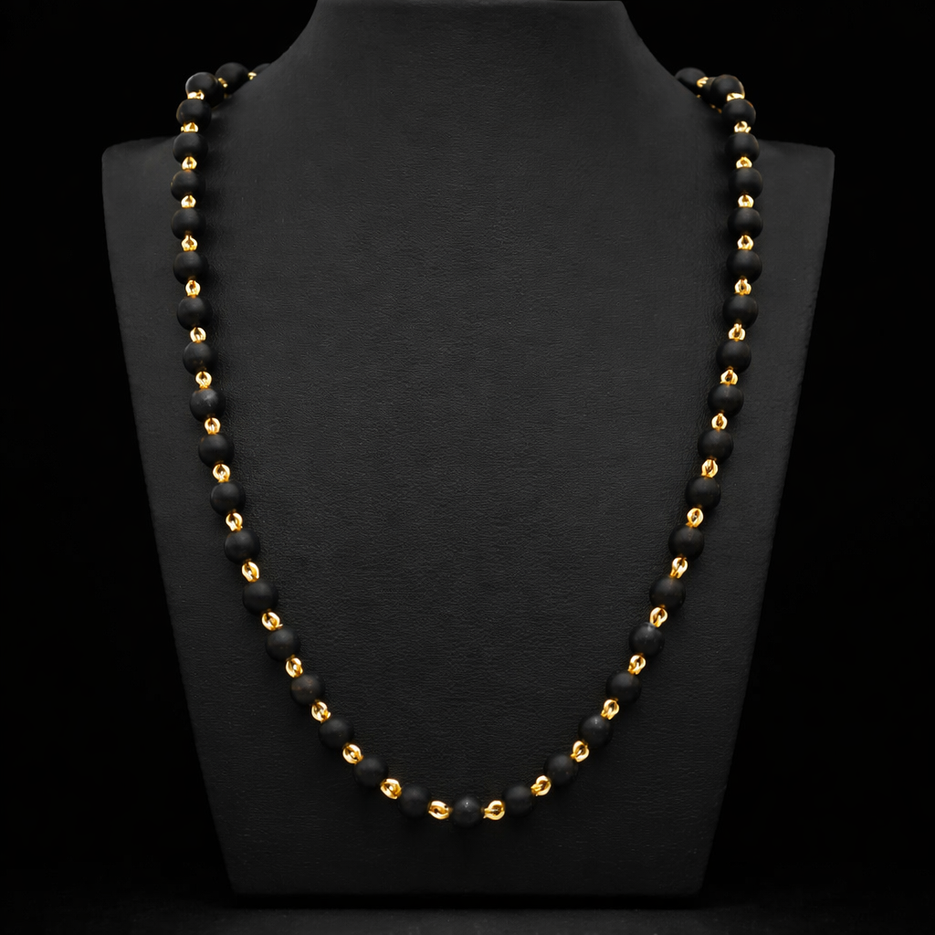Golden Karungali Spiritual Healing Stone Chain PKKC3-057