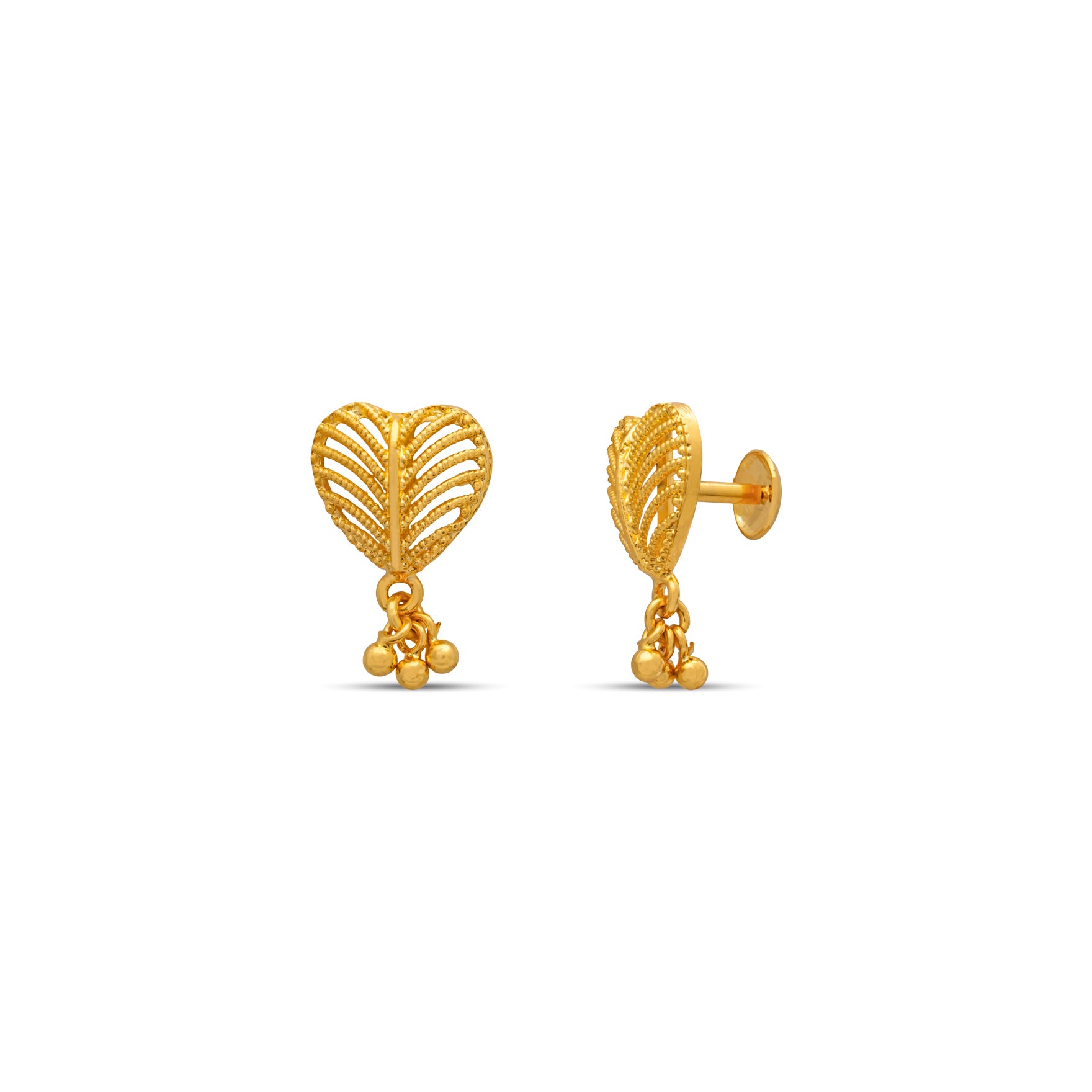 GOLDEN HANGING STUD PGHST298-09
