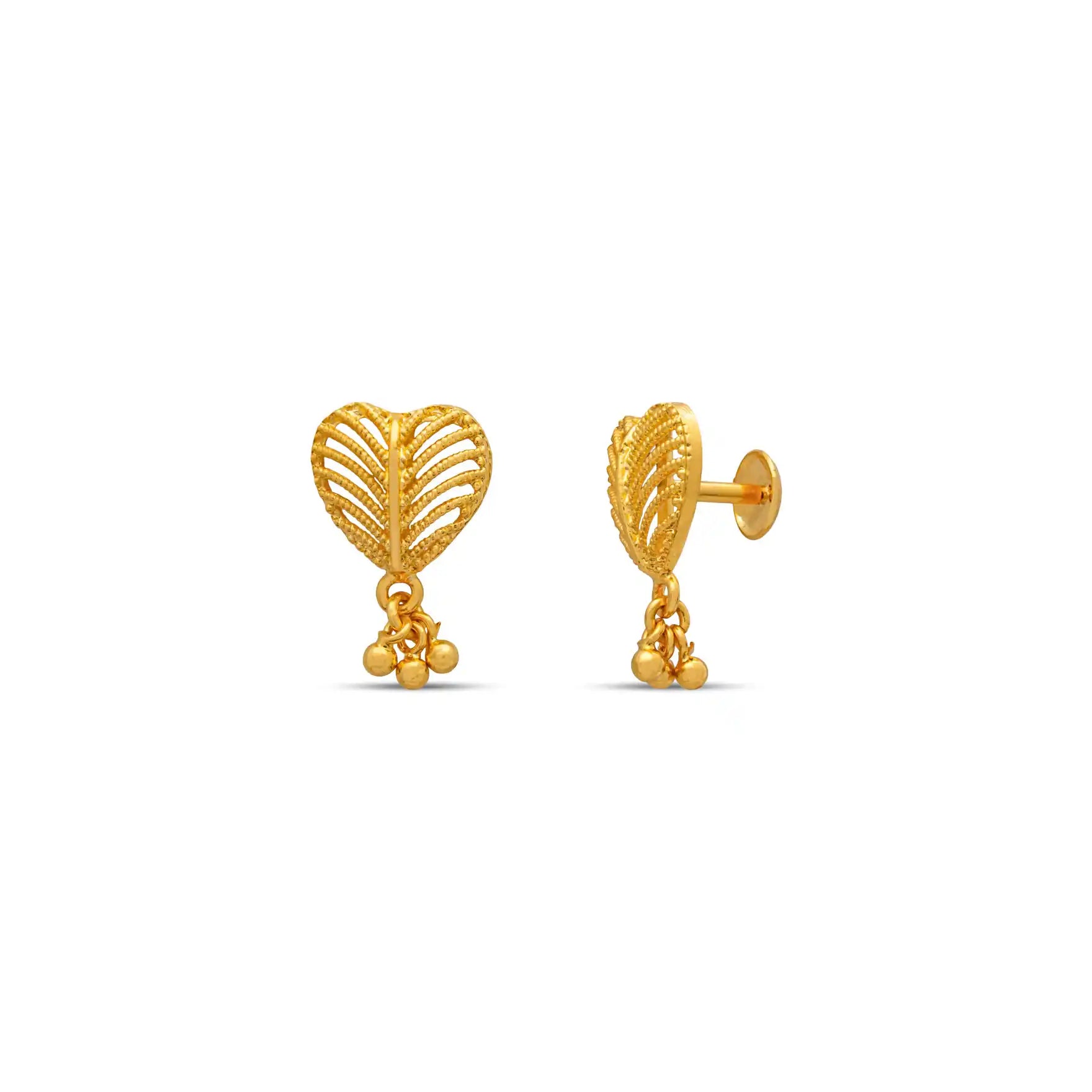 GOLDEN HANGING STUD PGHST298-09