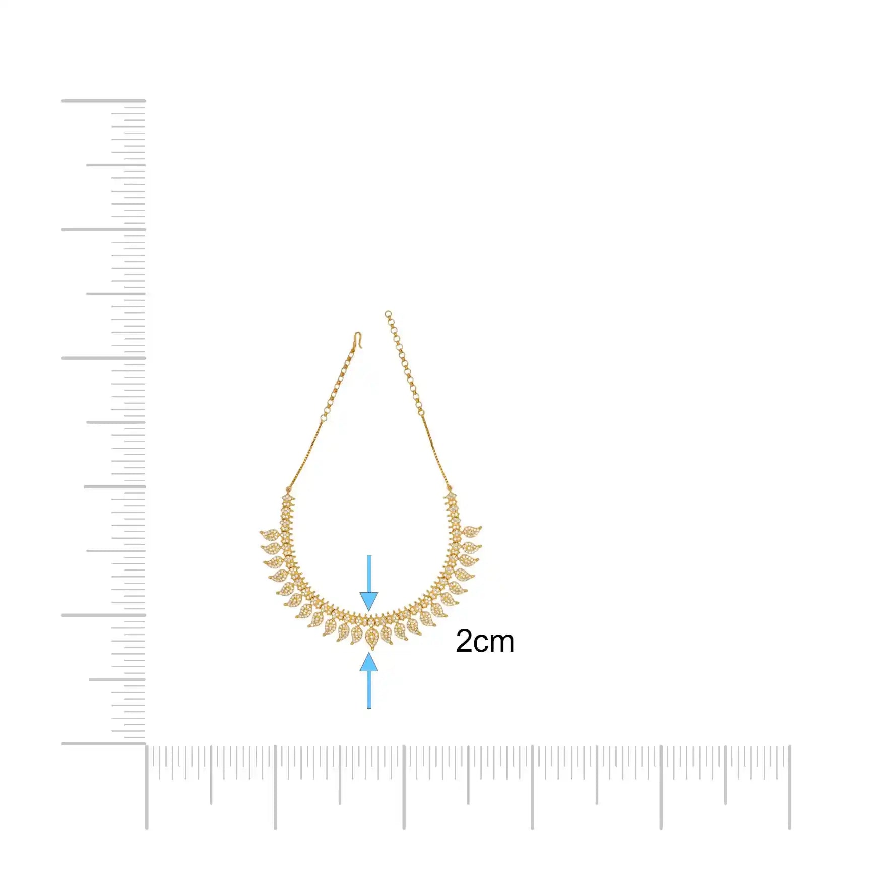 Stone necklace stud PSNS48W-086, PSHST102W-041