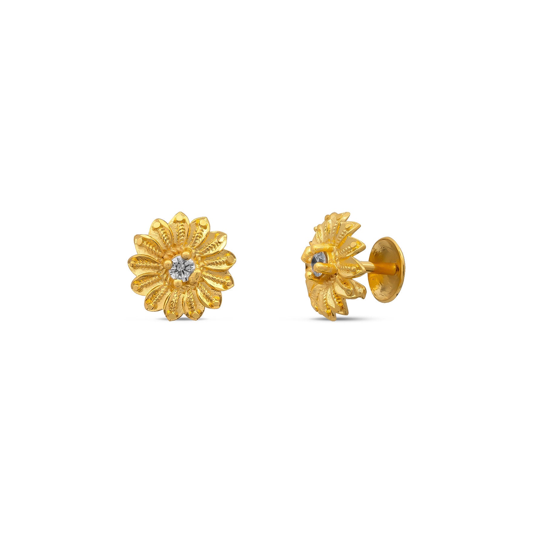 STONE EARRING PSST42W-09