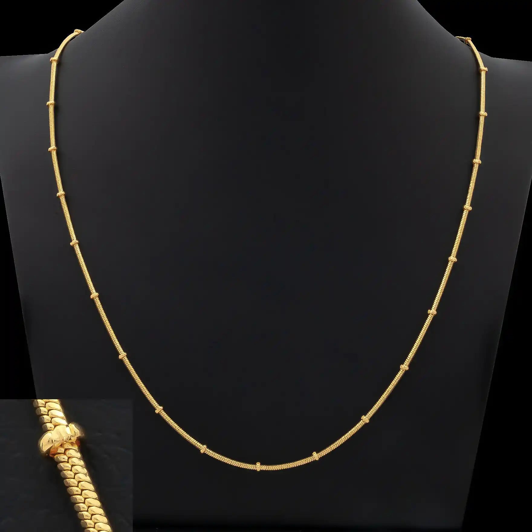 Golden Bar link Millennium Chain PCM32-052