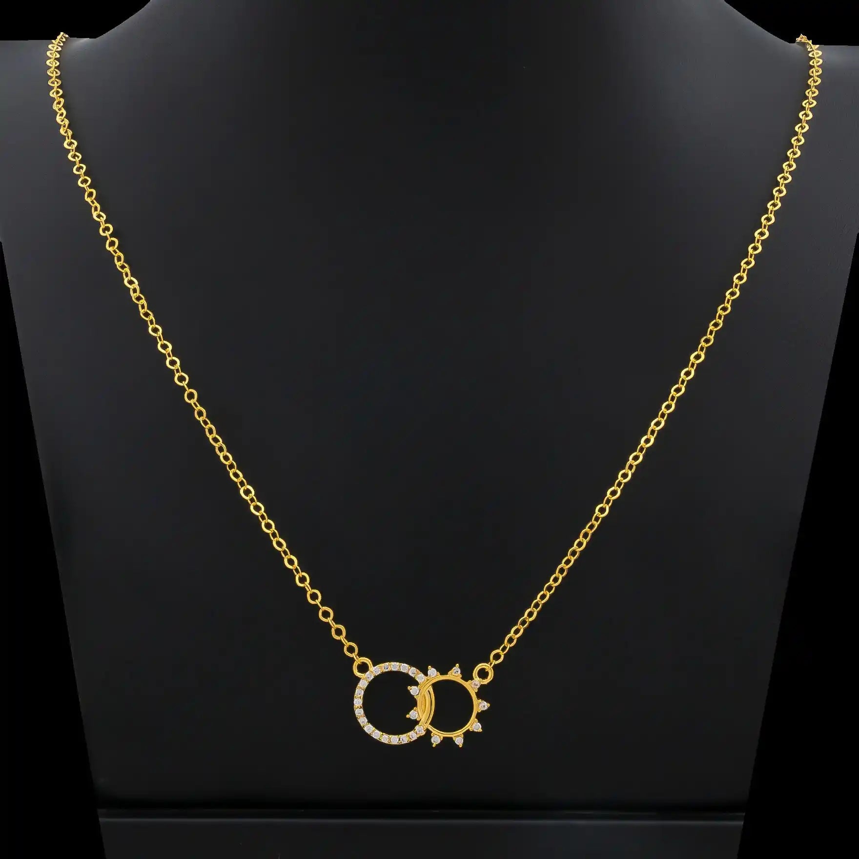 Stone Necklace PSNS120W-053
