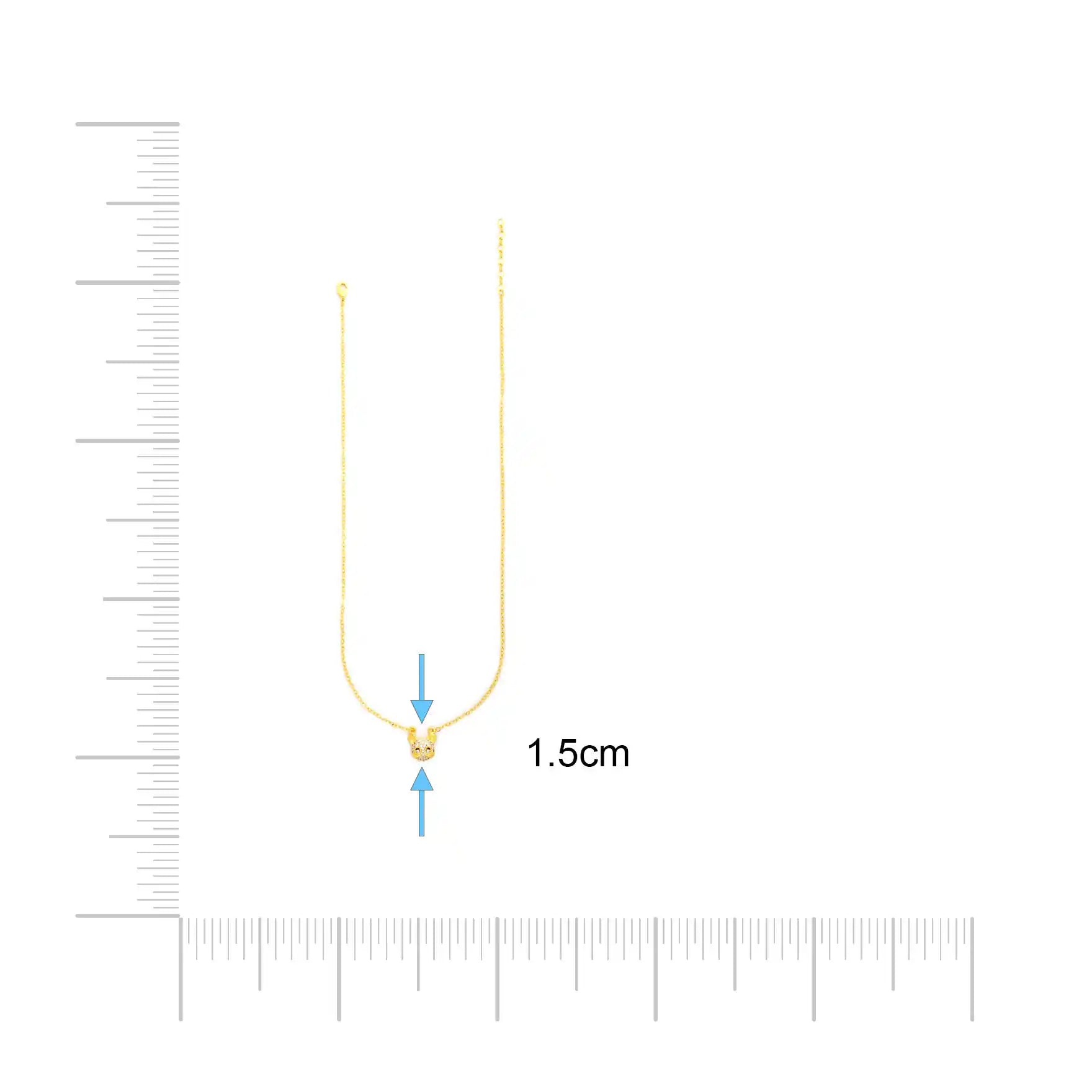 Stone Necklace PSNS150W-053