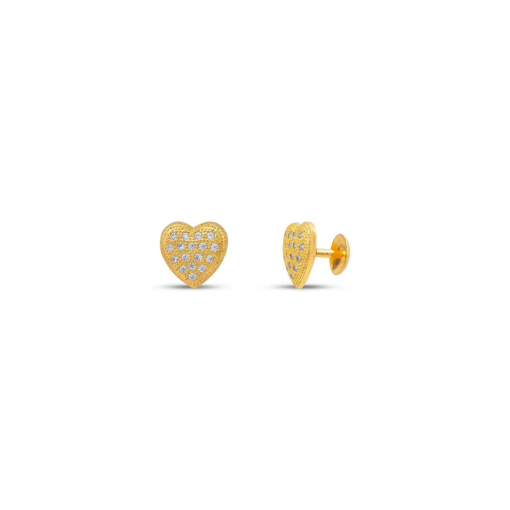 STONE EARRING PSST325W-001