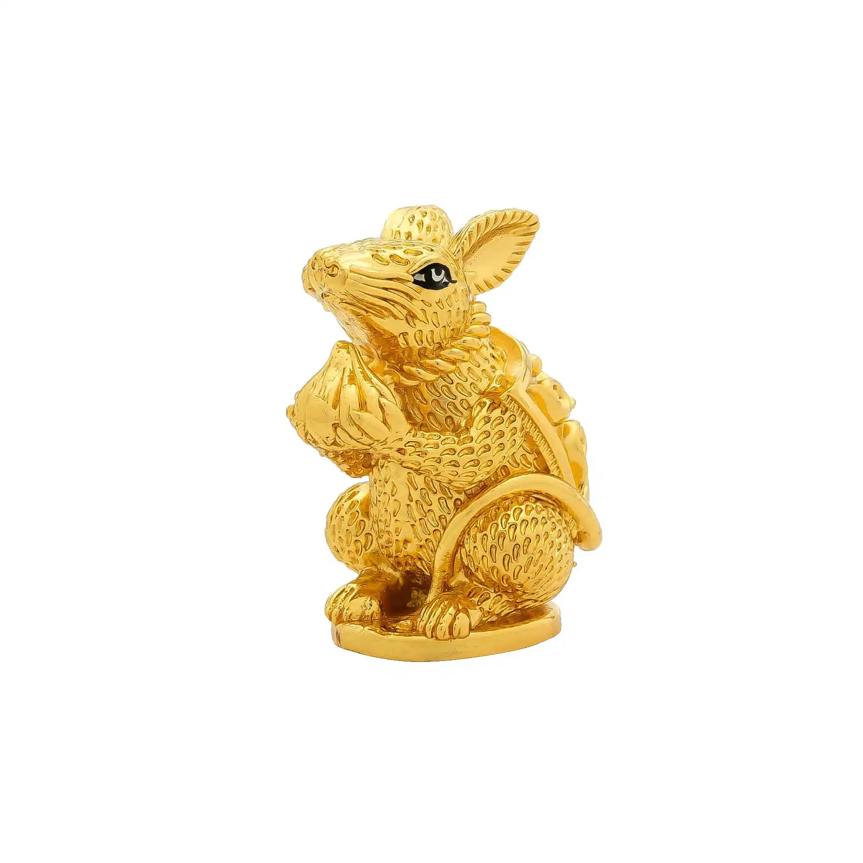 Mooshak Figurine – Traditional Hindu Decor – Lord Ganesha’s Vahana Sculpture – Home & Puja Gift | PIDRA1-083