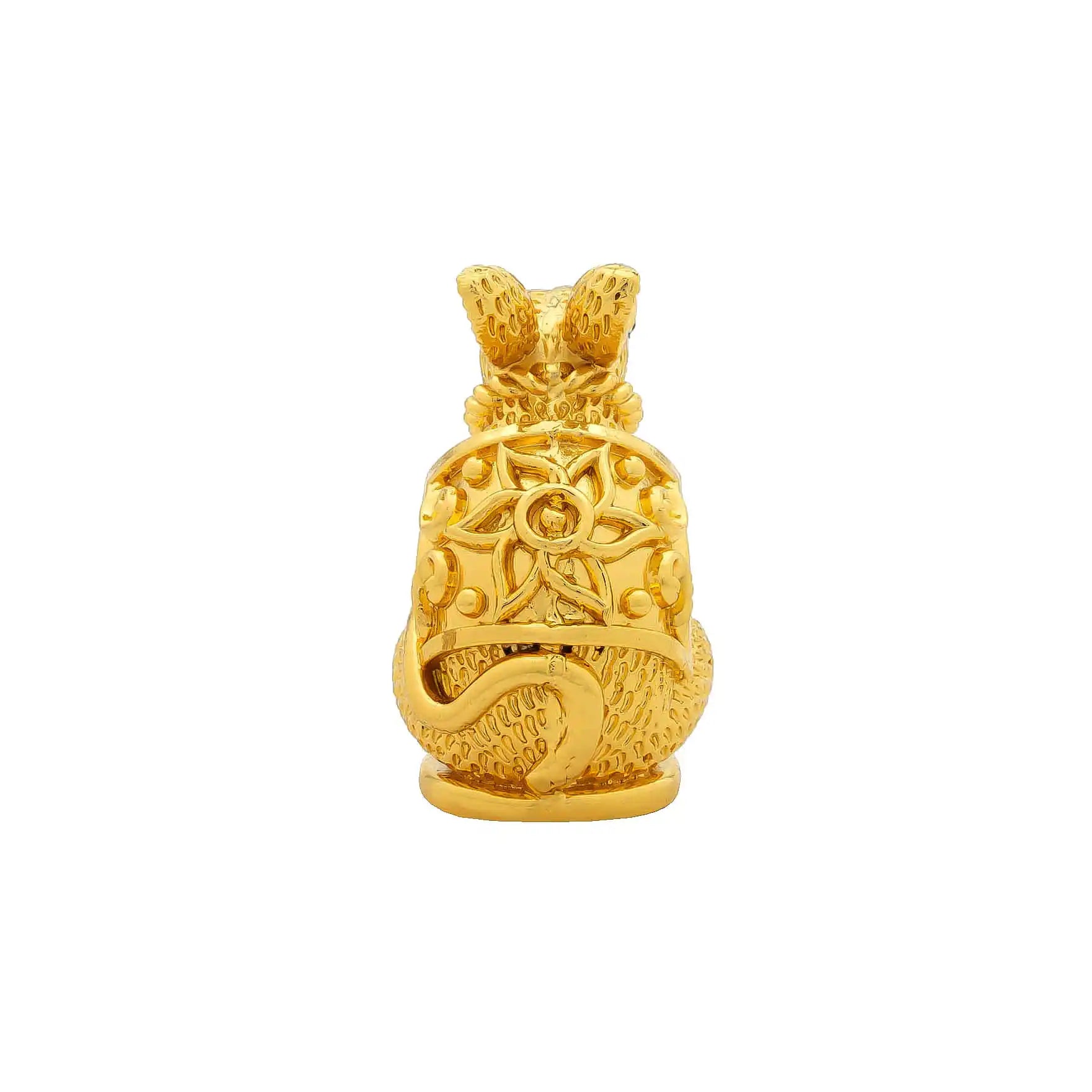 Mooshak Figurine – Traditional Hindu Decor – Lord Ganesha’s Vahana Sculpture – Home & Puja Gift | PIDRA1-083