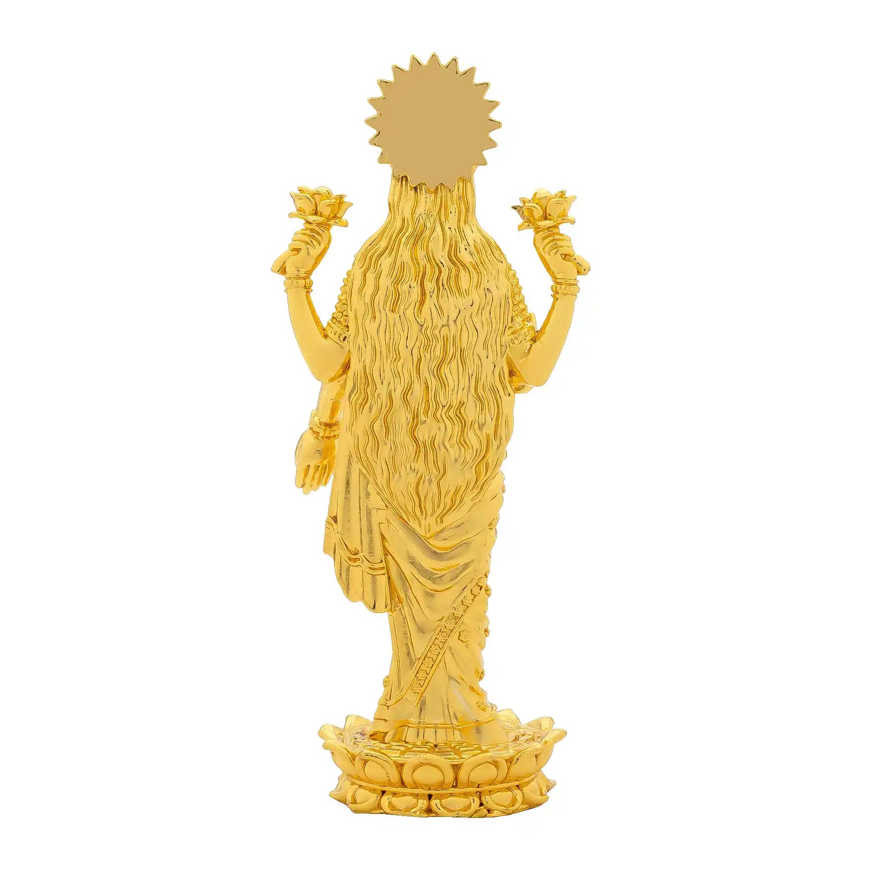 Goddess Lakshmi Idol – Standing Posture Design – Traditional Hindu Deity Sculpture – Lakshmi Mandir Decor – Home & Puja Gift | PIDLA78-0021