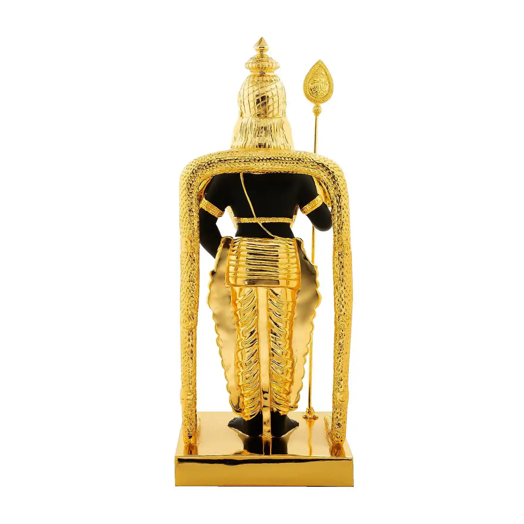 Lord Murugan Idol – South Indian Traditional Deity Sculpture – Murugan (Kartikeya) Mandir Decor – Home & Festive Gift |PIDRBM11-00011