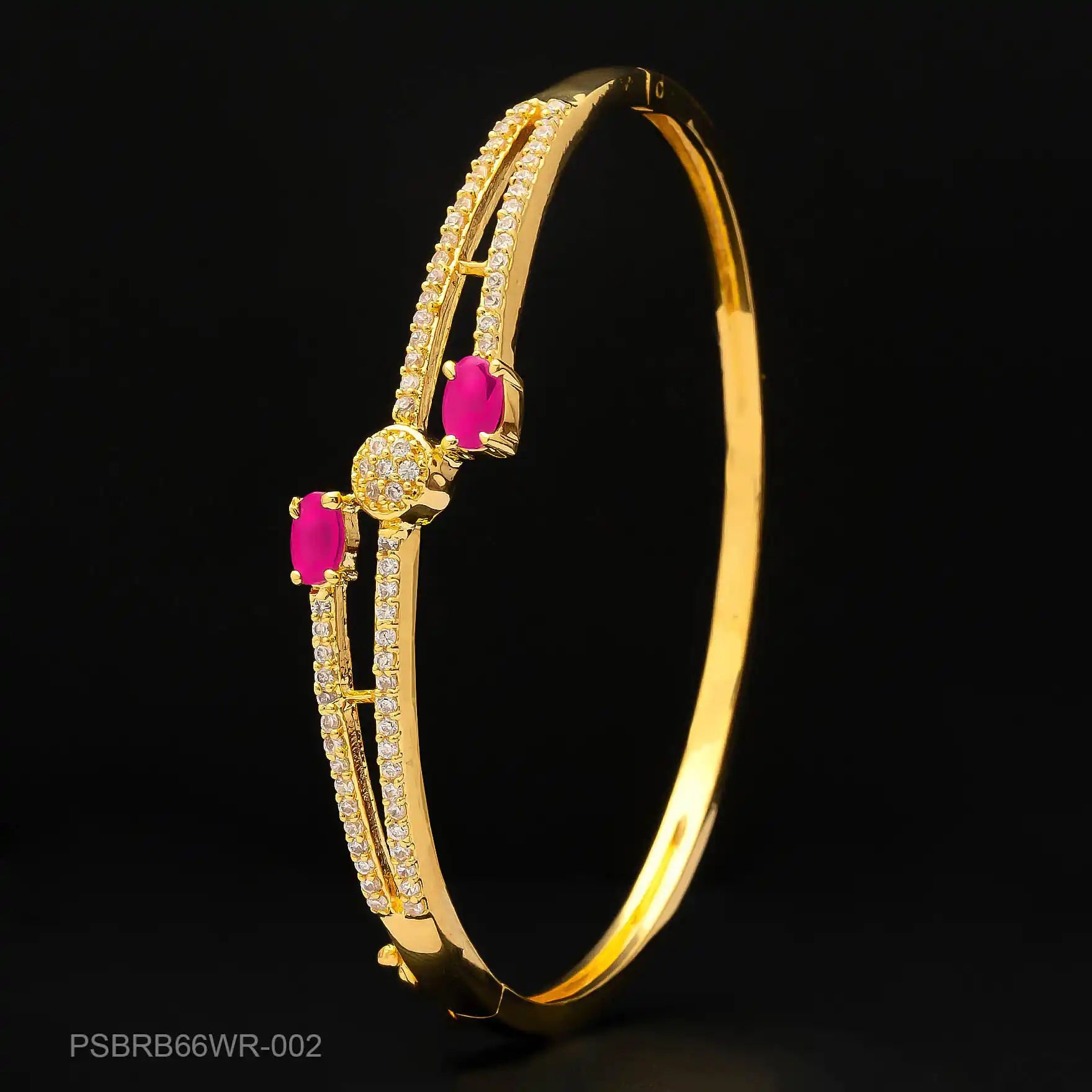 Stone Bracelet Bangle  PSBRB66WR-002