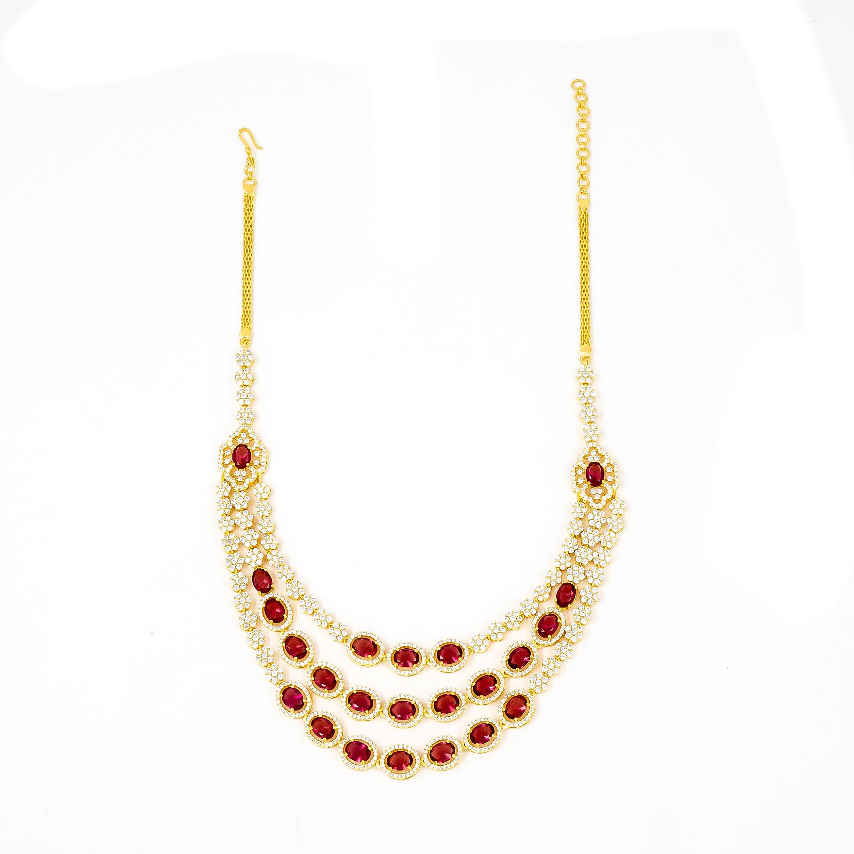 Stone Necklace with Stud PMSNS2WX-0061, PMSHST19WX-022