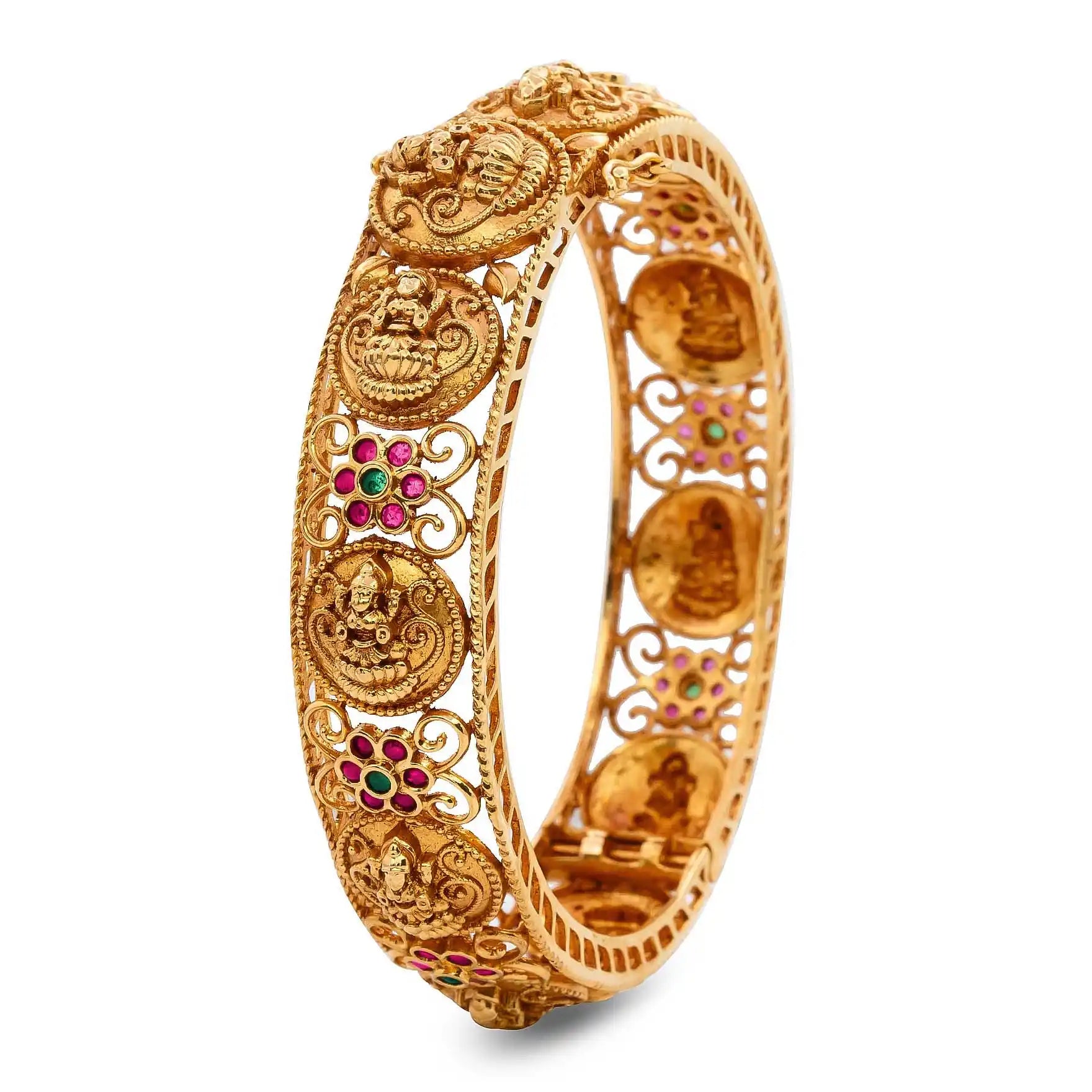 STONE GHERU SRESHTA BANGLE  PSGRBSR6RG-055