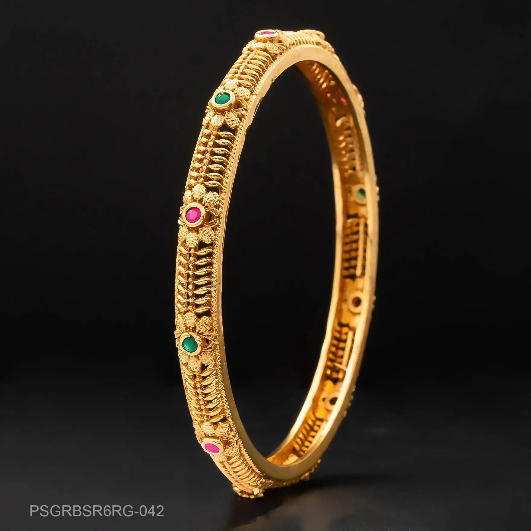 STONE GHERU SRESHTA BANGLE PSGRBSR6RG-042