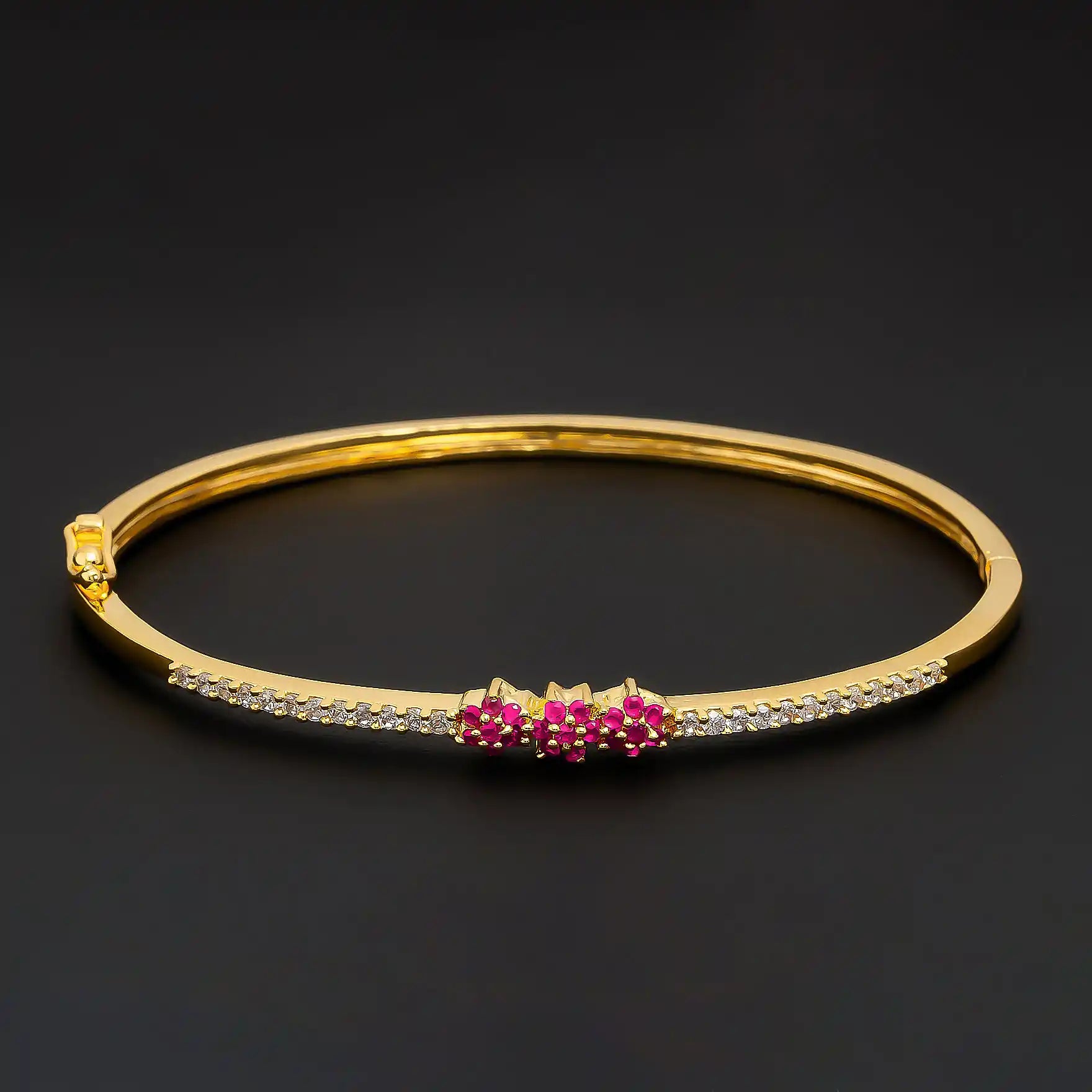 Stone Bracelet Bangle PSBRB55WR-081