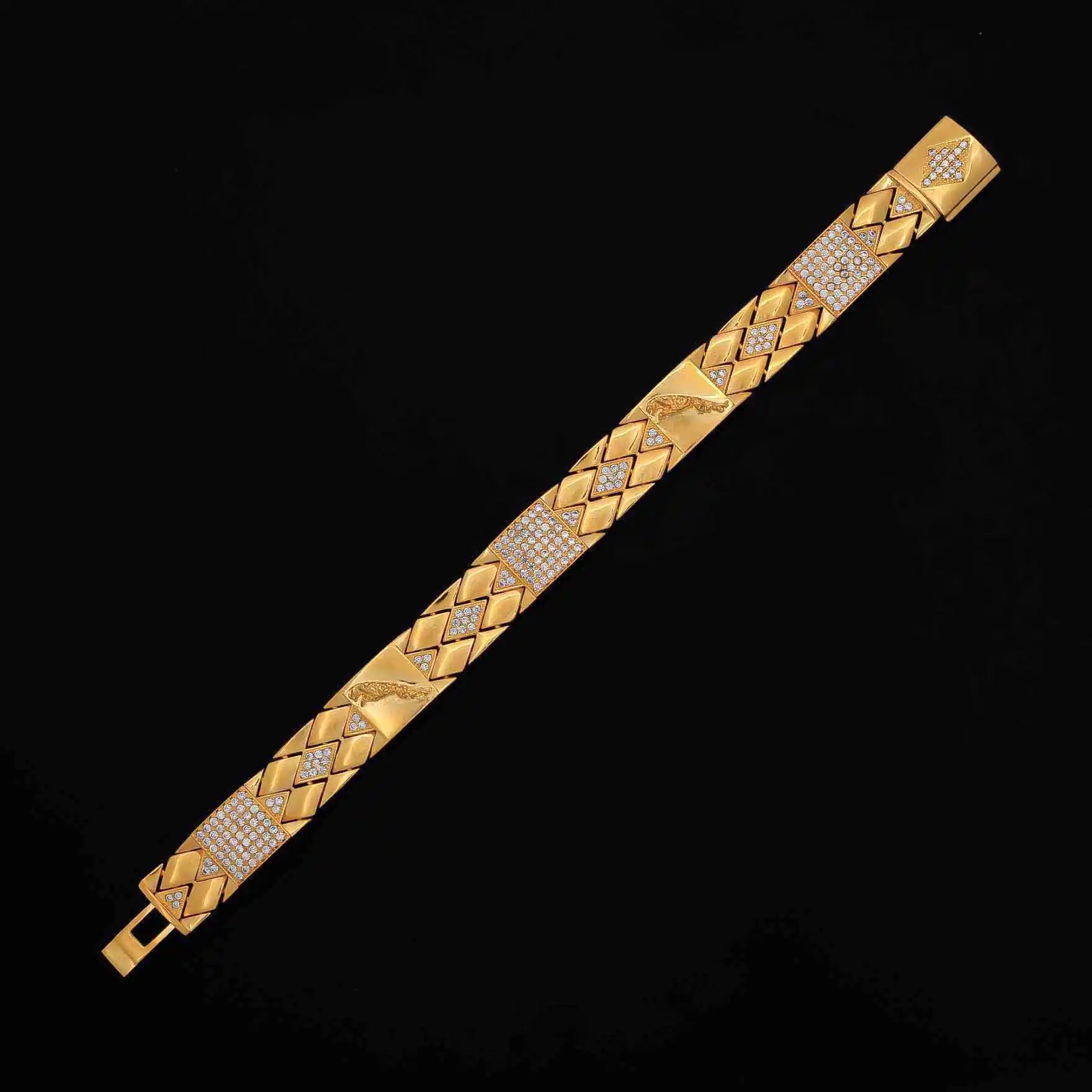 Gents bracelet PSGBR7W-006