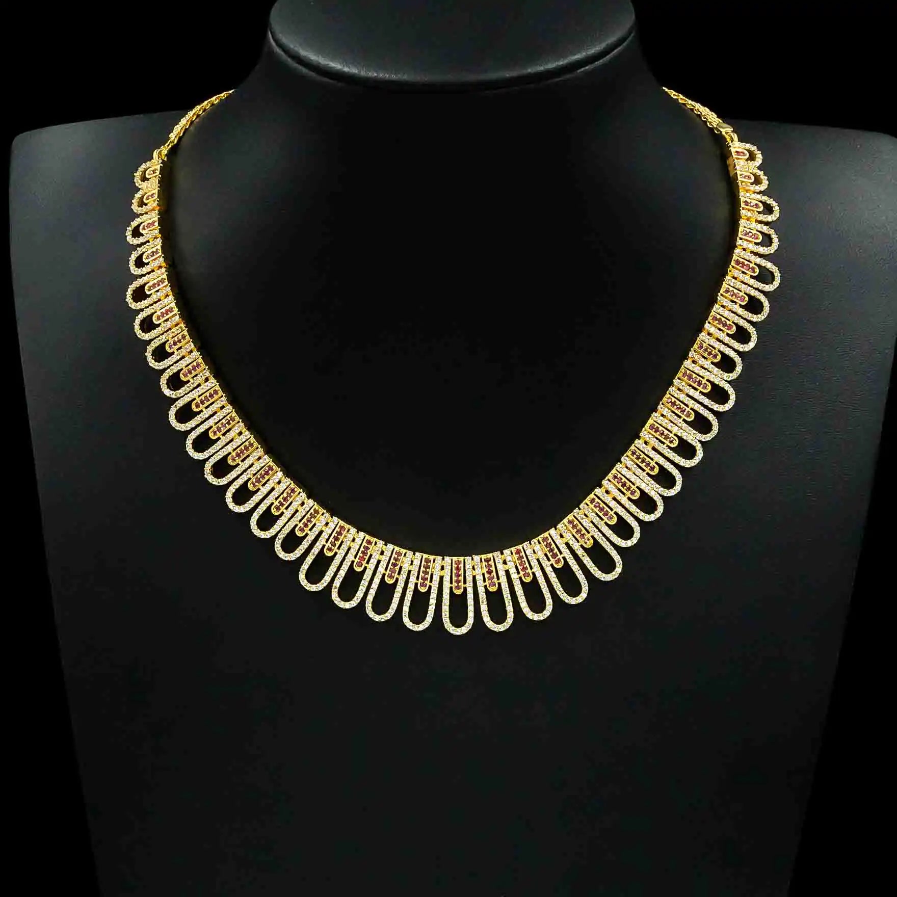 Stone Necklace with Stud PMSNS26WR-008,PMSHST18WR-002