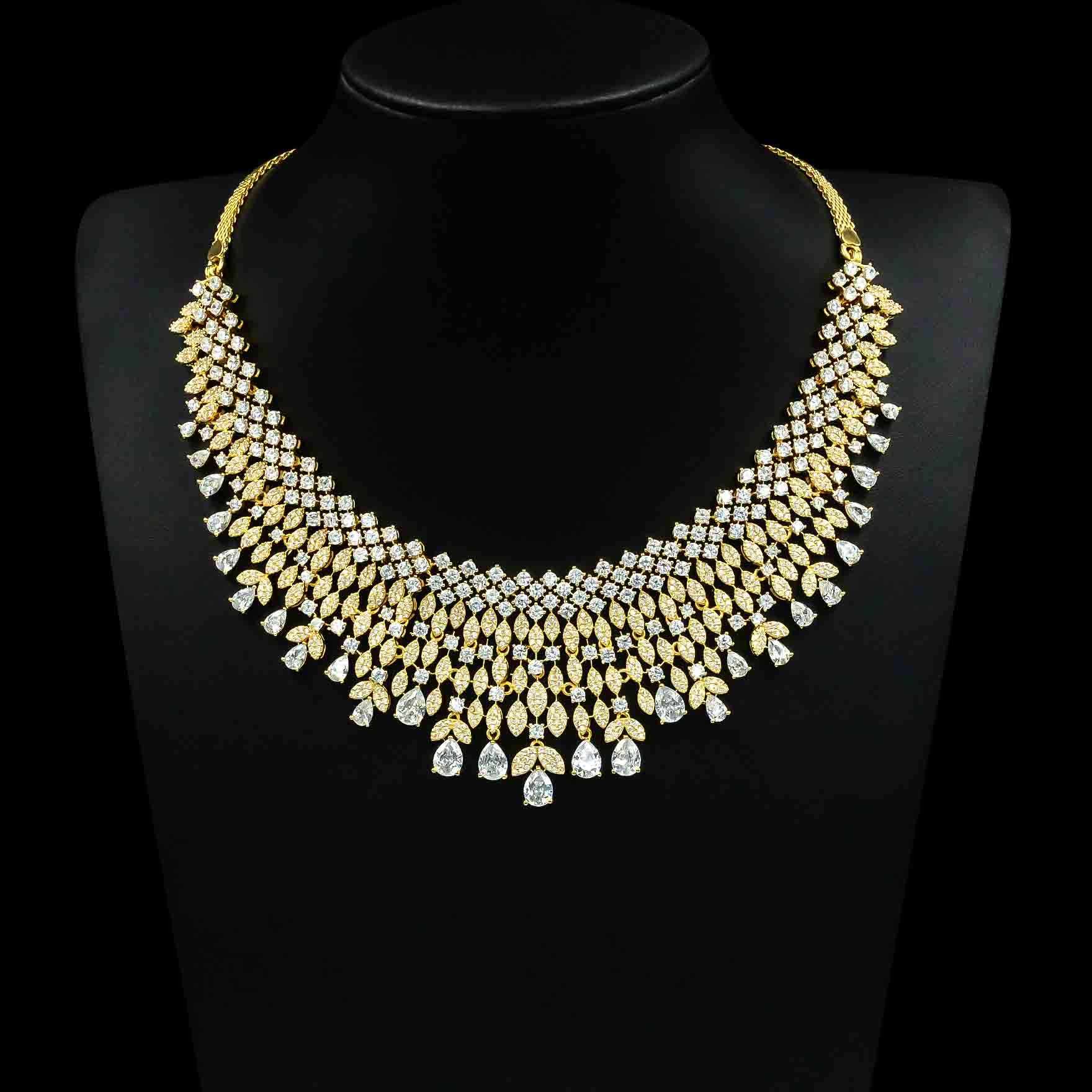 Stone Necklace with Stud PMSNS4W-0051, PMSHST15W-053