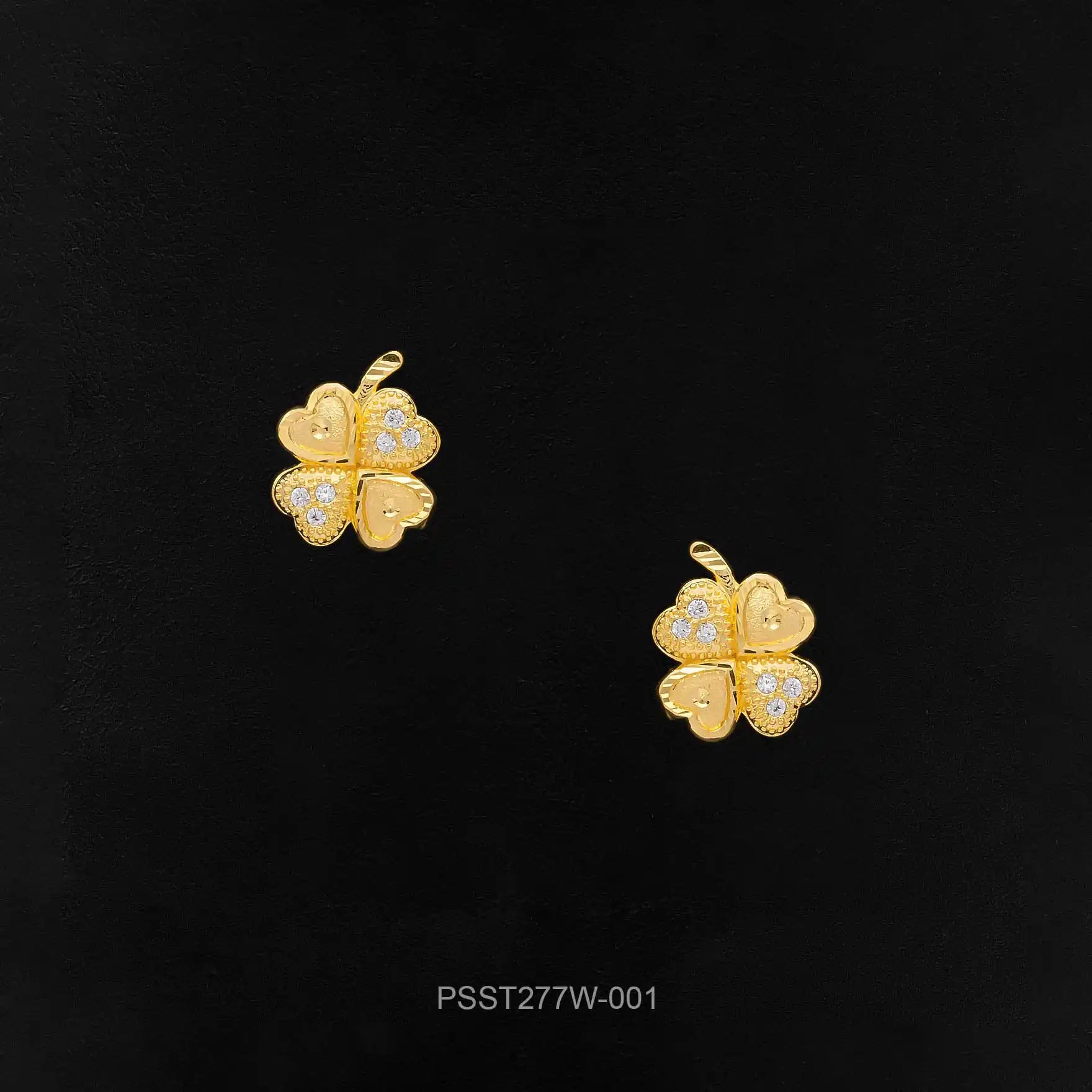 Shop Gold Plated Stylish Stone Earrings | Parakkat Jewels